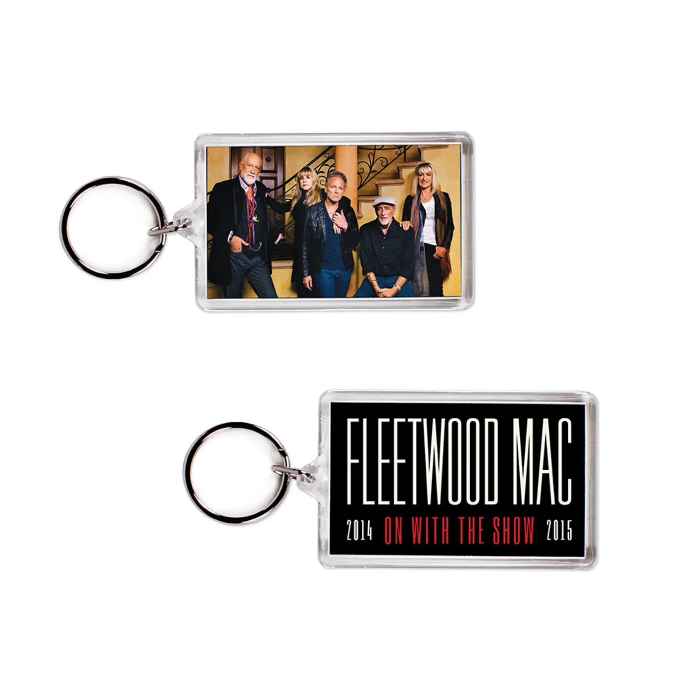 Official Fleetwood Mac On With The Show Tour Keychain