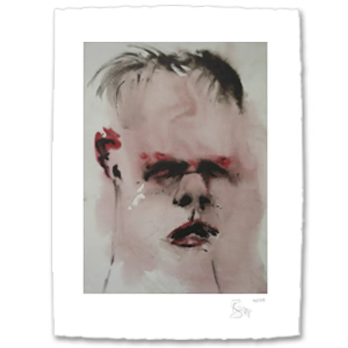 David Bowie Jon Lithograph