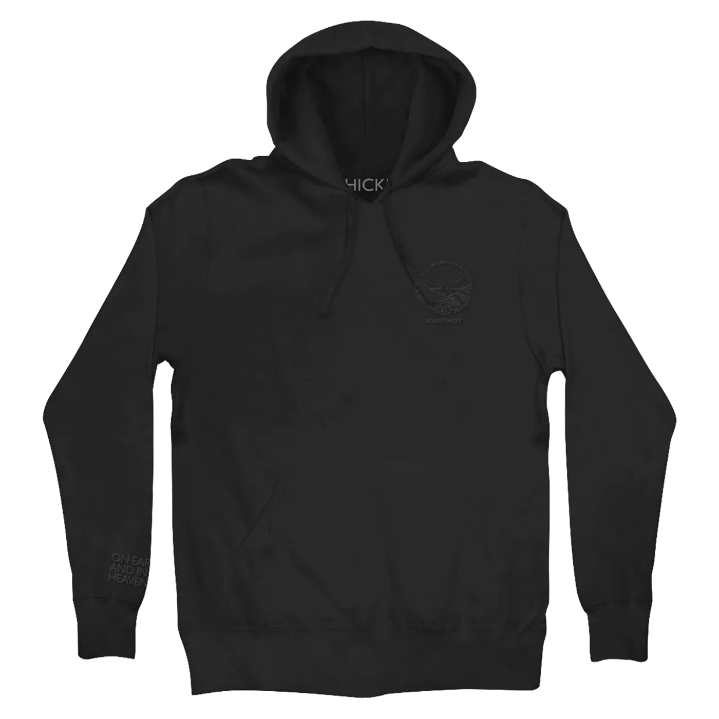 Robin Thicke On Earth, and in Heaven Black Hoodie