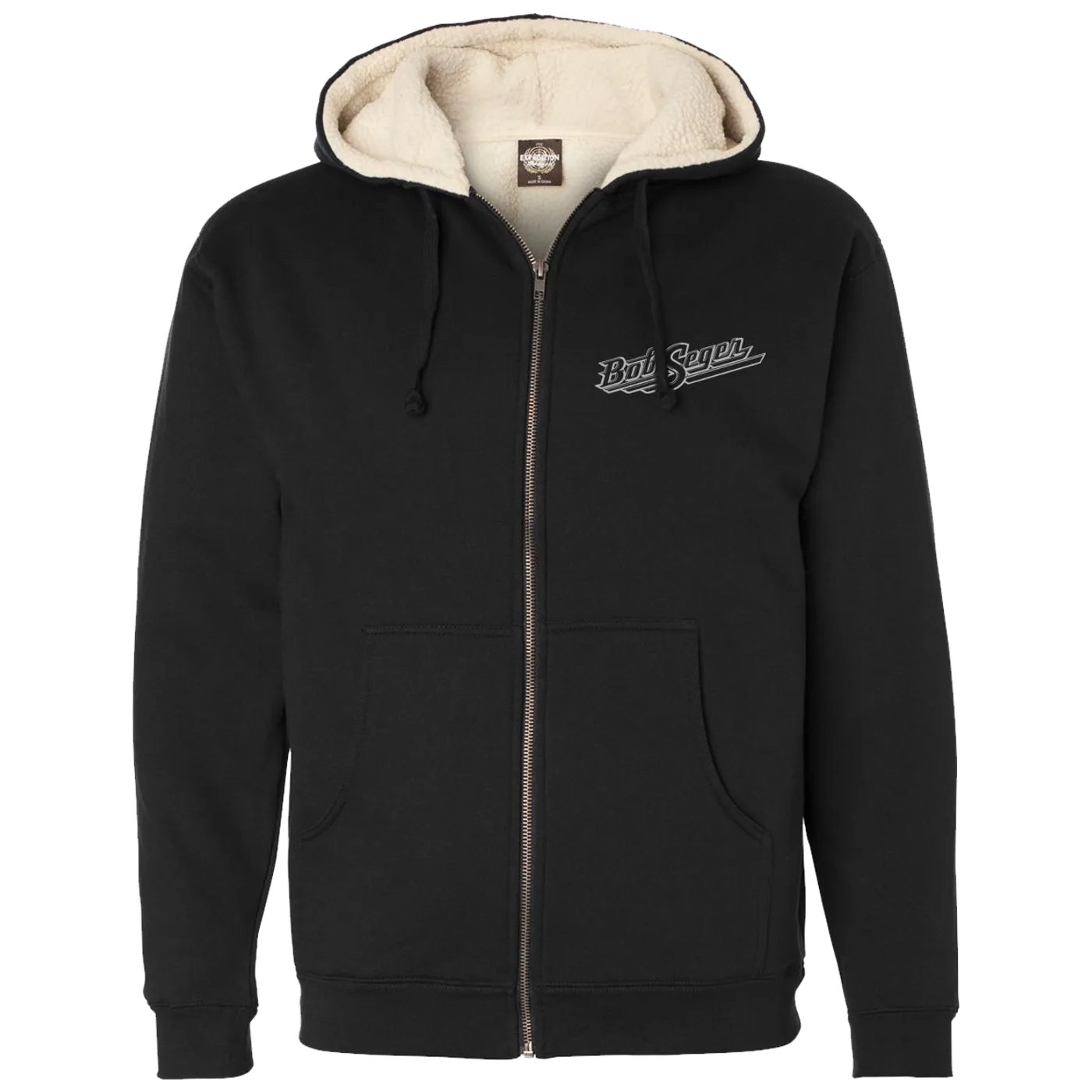 Bob Seger & The Silver Bullet Band Old Time Rock and Roll Sherpa Zip Hoodie