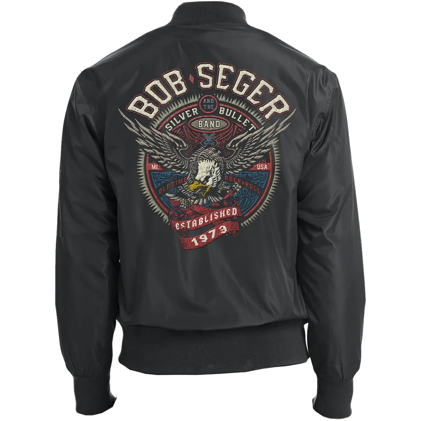 Bob Seger & The Silver Bullet Band Bomber Jacket