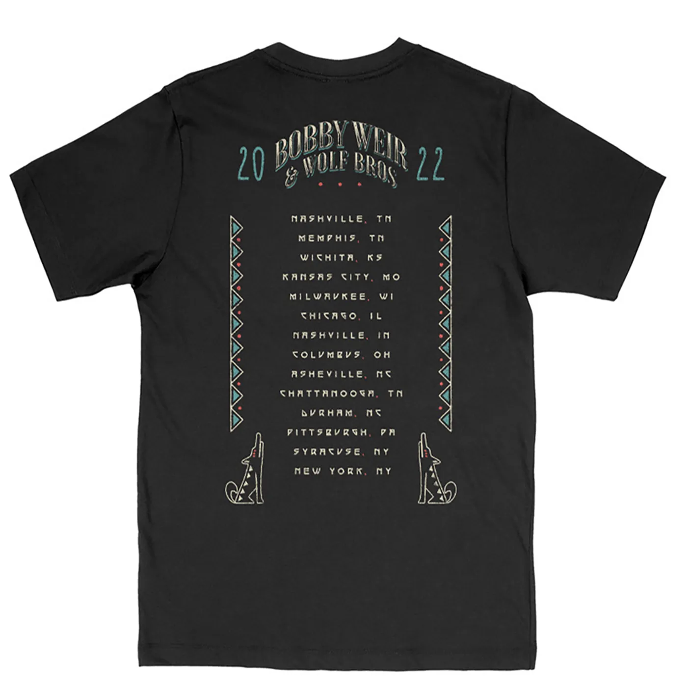 Bob Weir Bobby Weir & Wolf Bros 2022 Tee