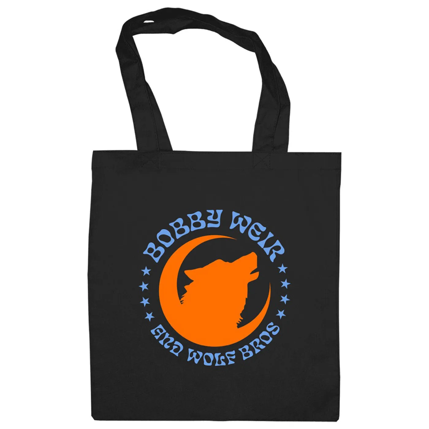 Bob Weir Bobby Weir & Wolf Bros Tote Bag