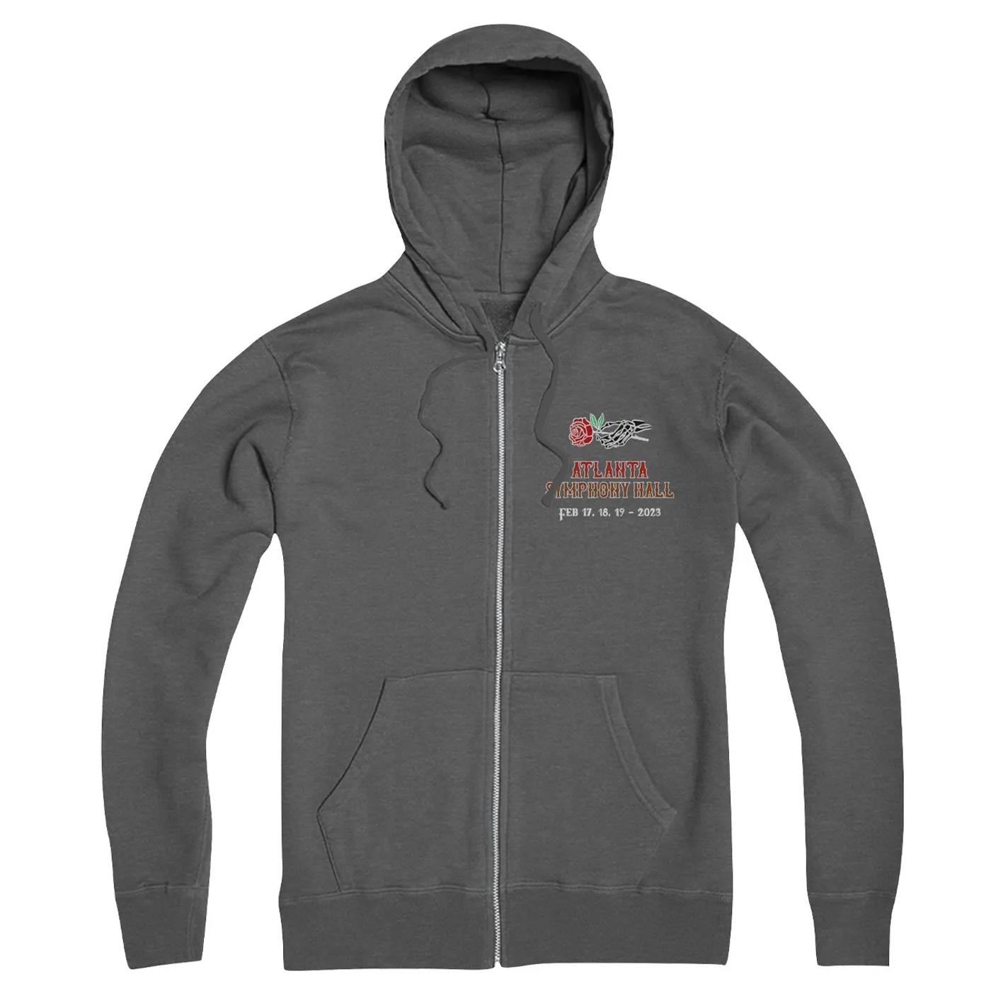 Bob Weir Bobby Weir & Wolf Bros with the Atlanta Symphony Event Zip Hoodie