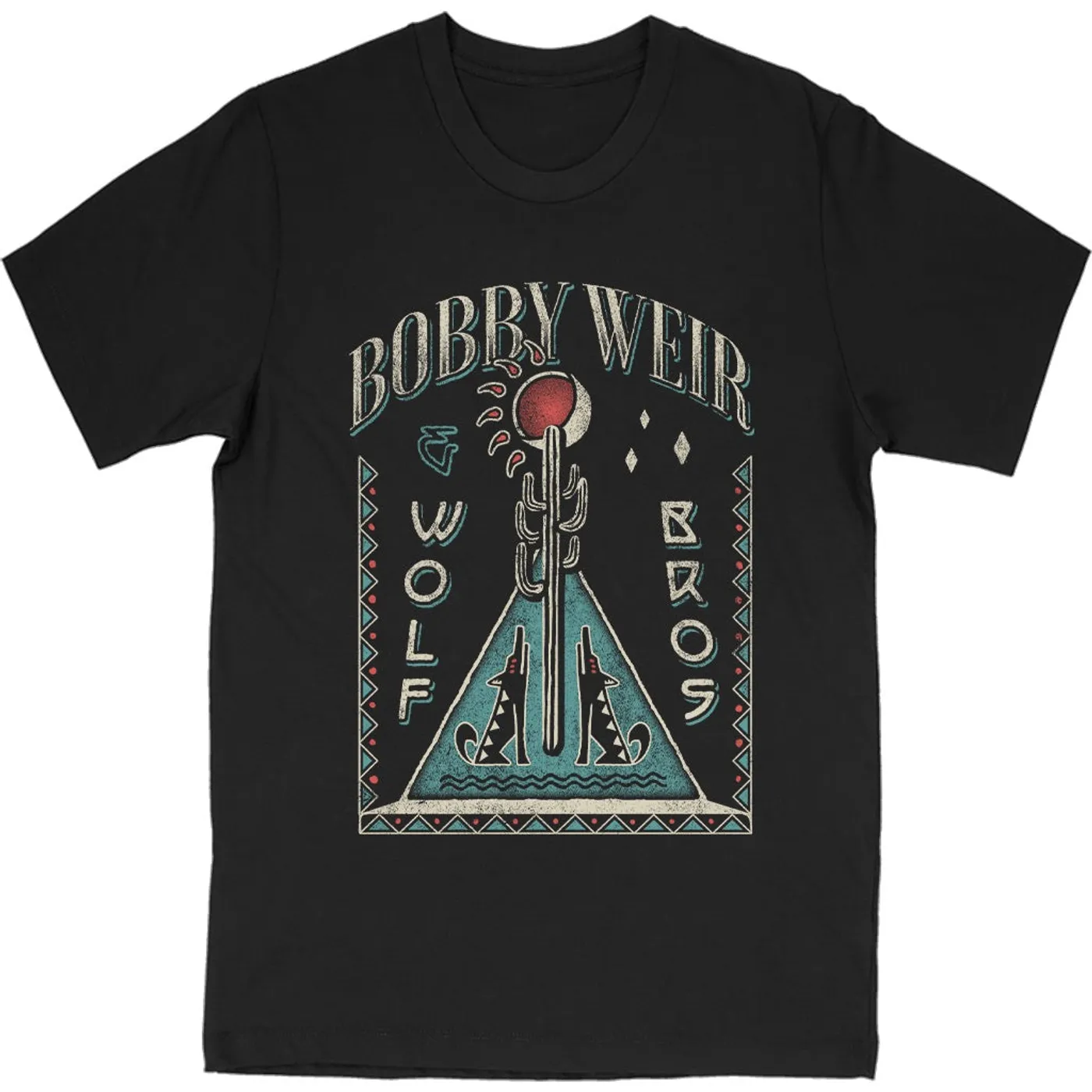 Bob Weir Bobby Weir & Wolf Bros Desert Wolf Tee