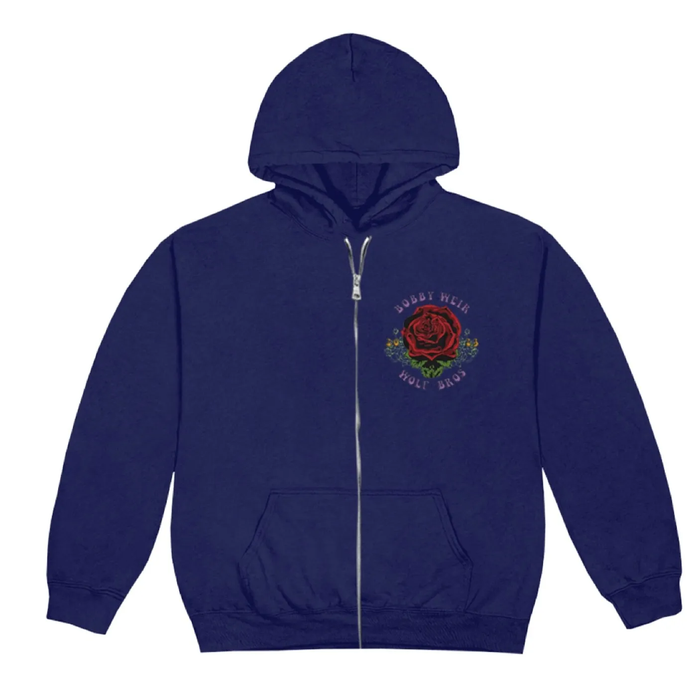 Bob Weir Bobby Weir & Wolf Bros 2023 Zip Hoodie