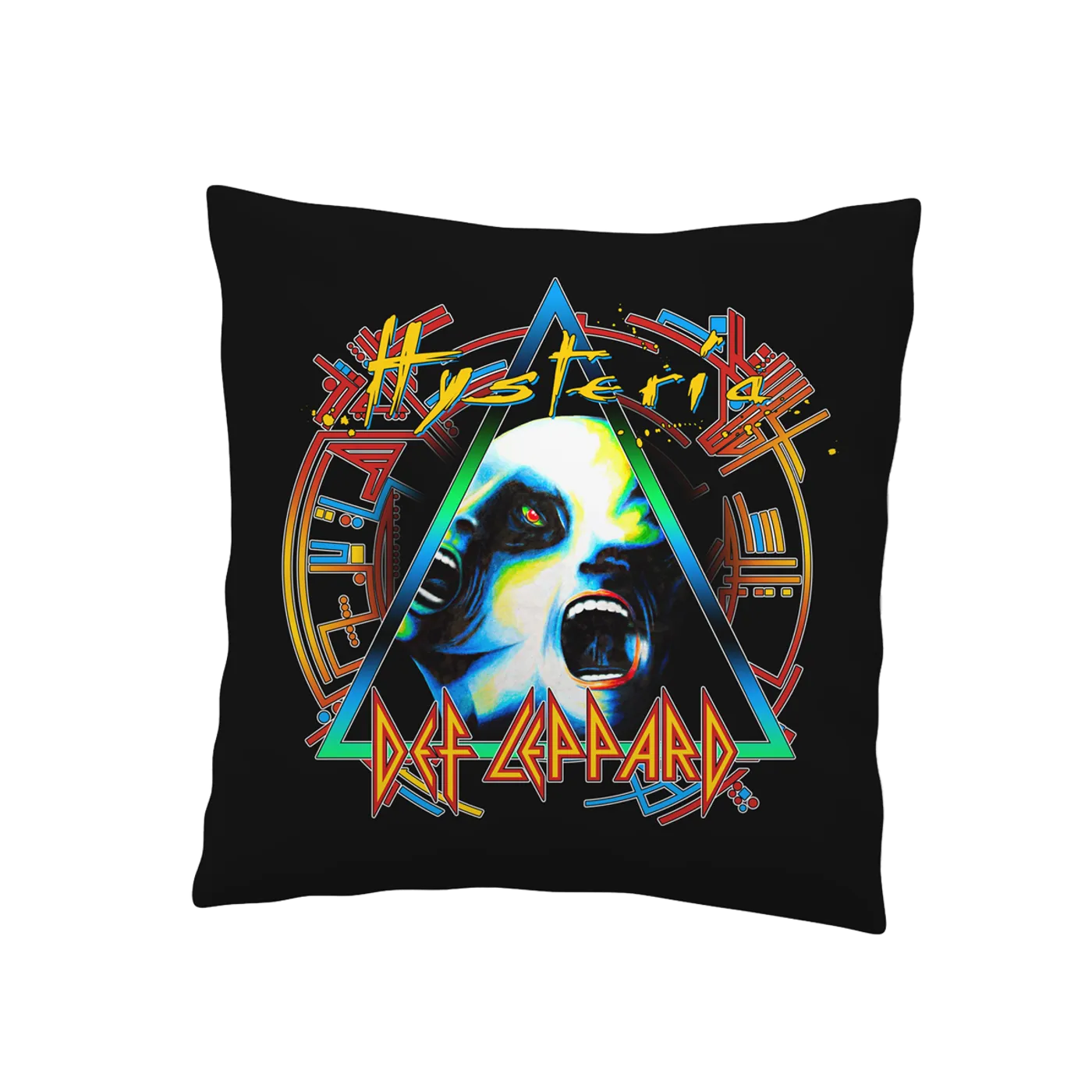 Def Leppard Hysteria Throw Pillow
