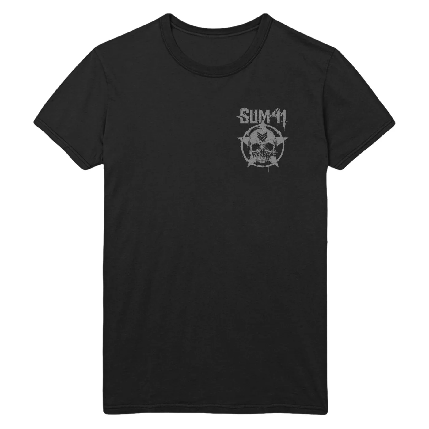 Sum 41 Order In Decline Star/Skull Logo Tee