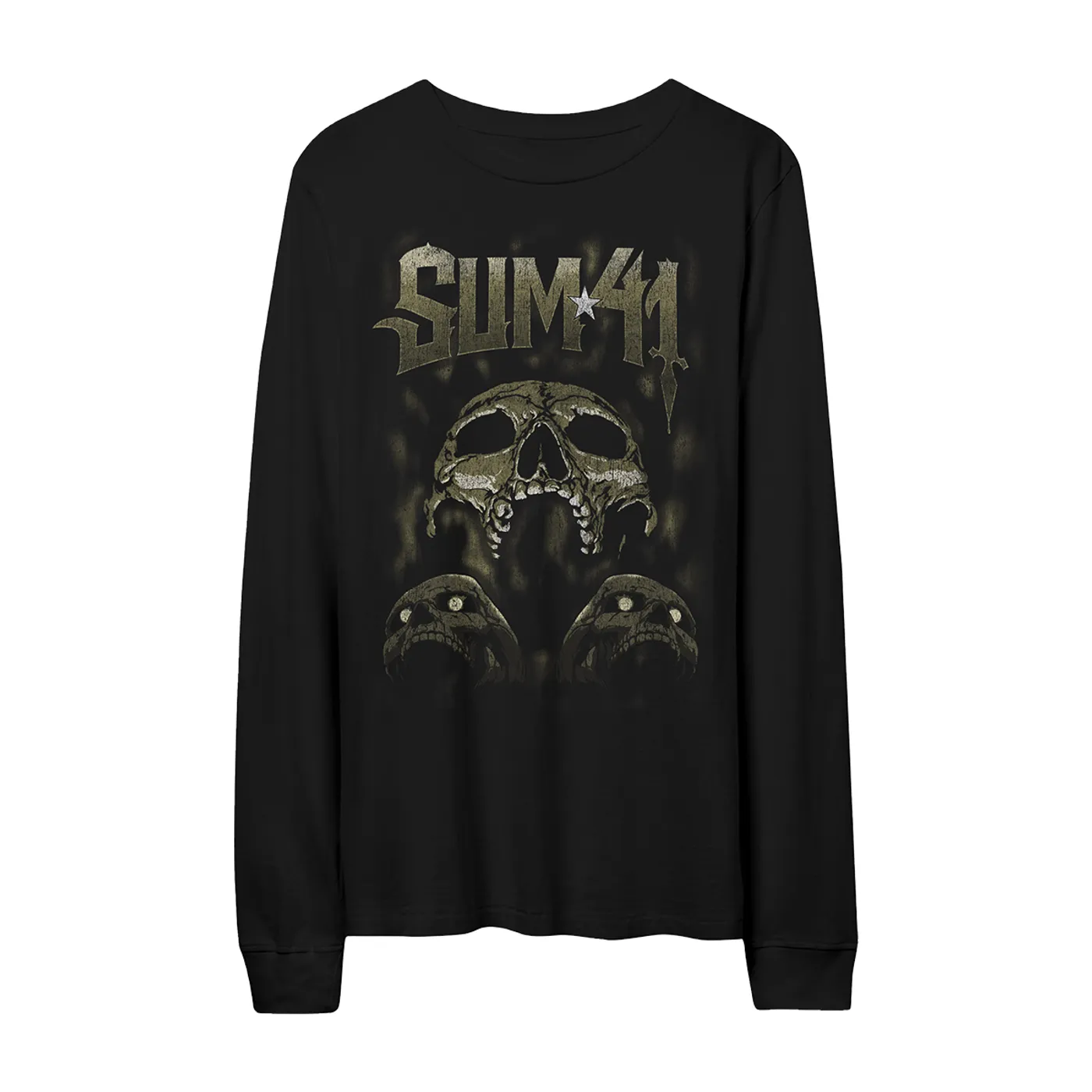 Sum 41 3 Skulls Longsleeve