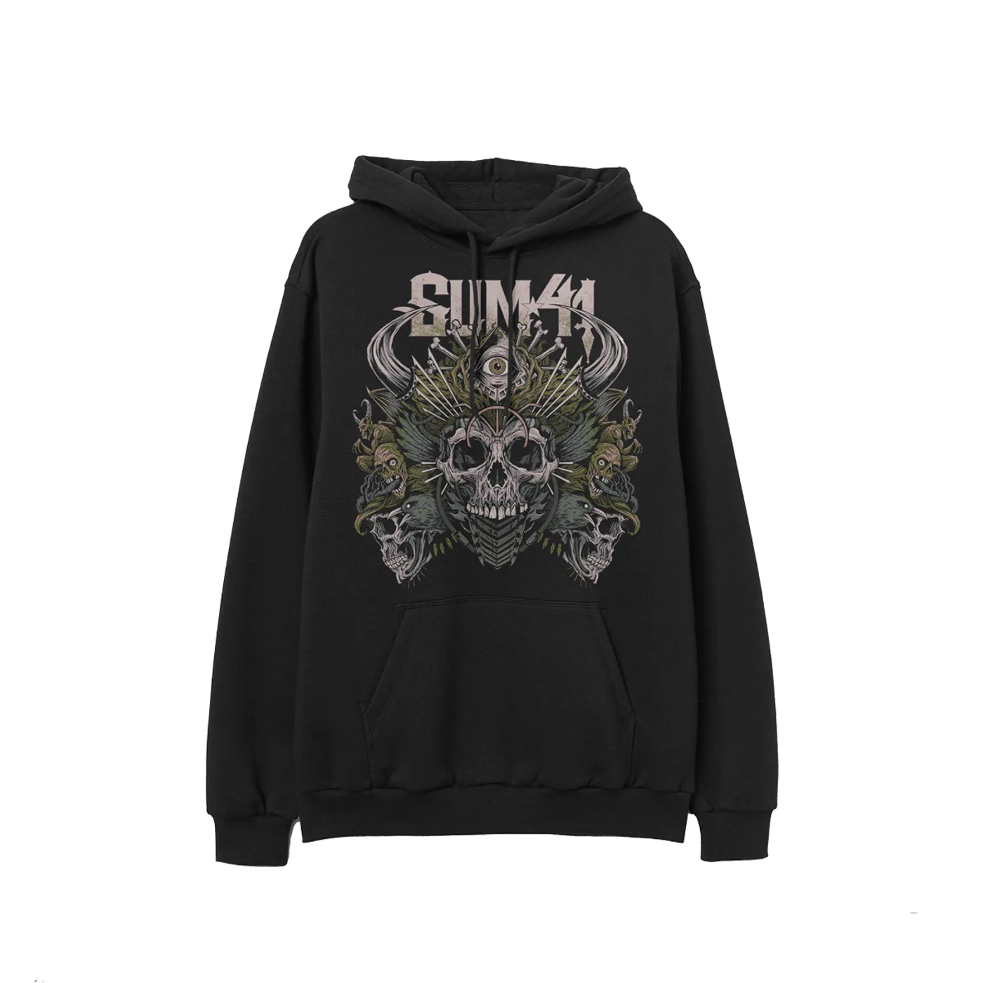 Sum 41 Skull Pyramid Hoodie