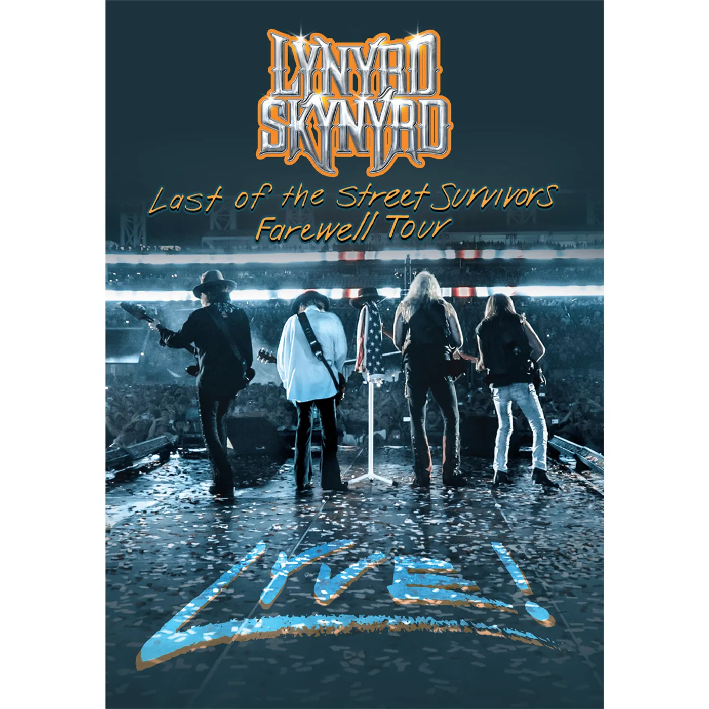 Lynyrd Skynyrd Blu-Ray Last of The Street Survivors Farewell Tour Lyve!