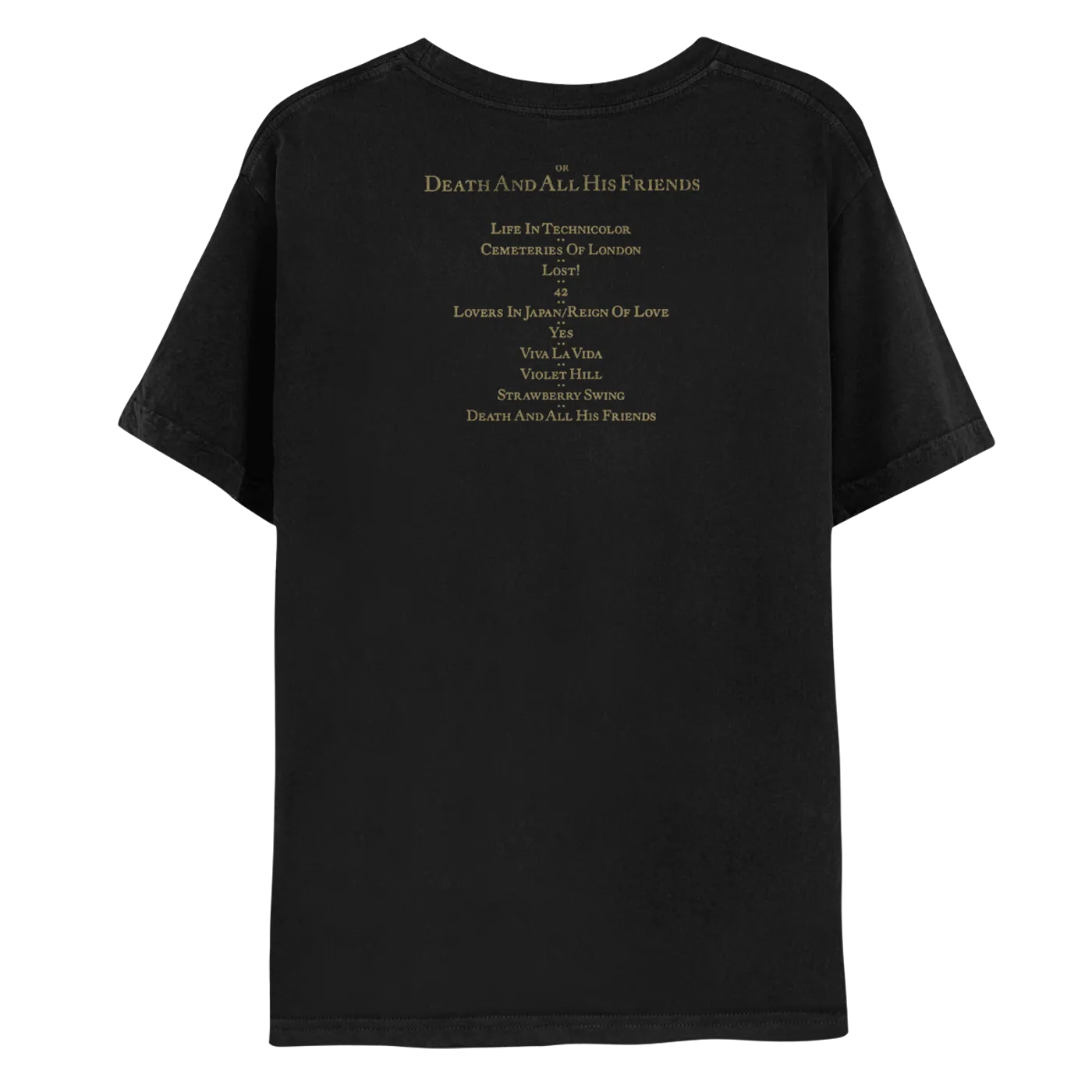 Coldplay VIVA LA VIDA - TEE