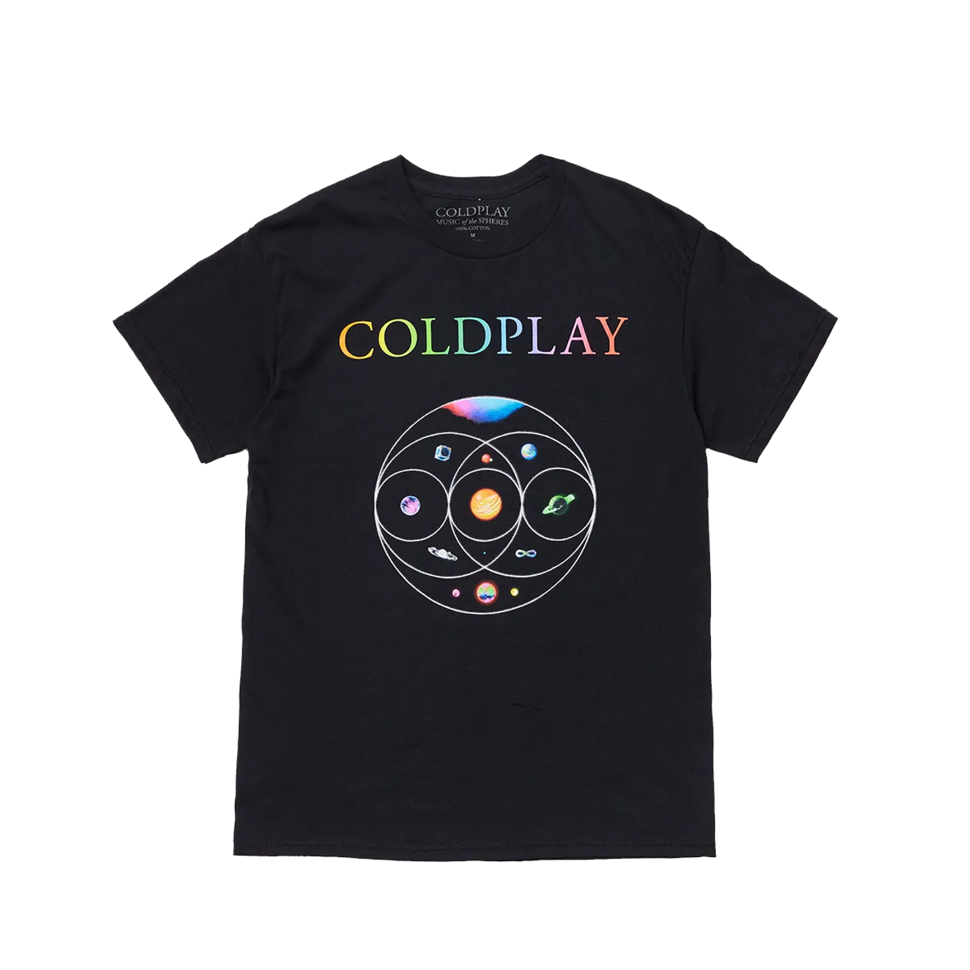 Coldplay MUSIC OF THE SPHERES WORLD TOUR TEE