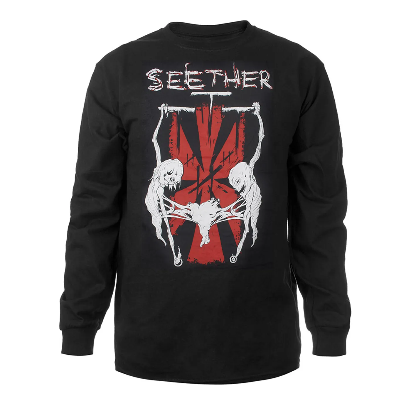 Seether Long Sleeve "Triple Threat" Tour Tee