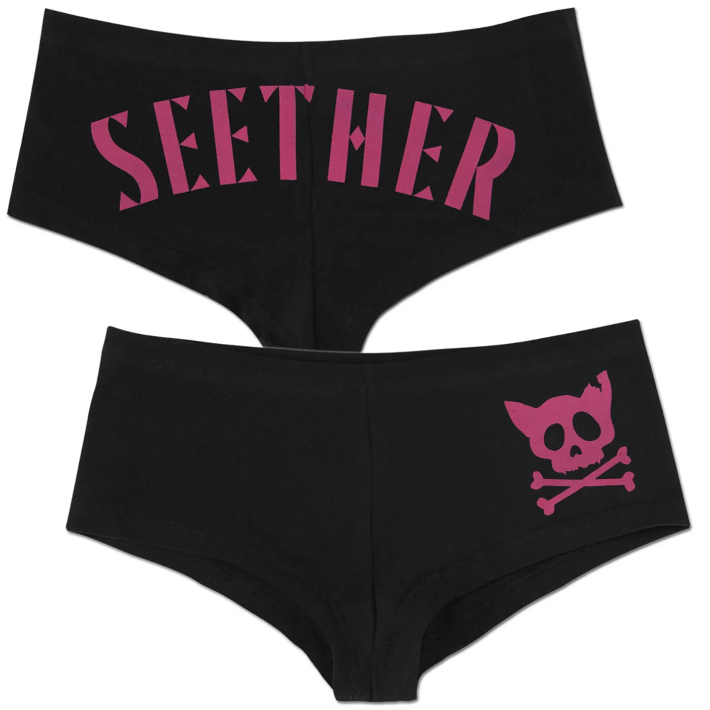 Seether Cat Booty Shorts
