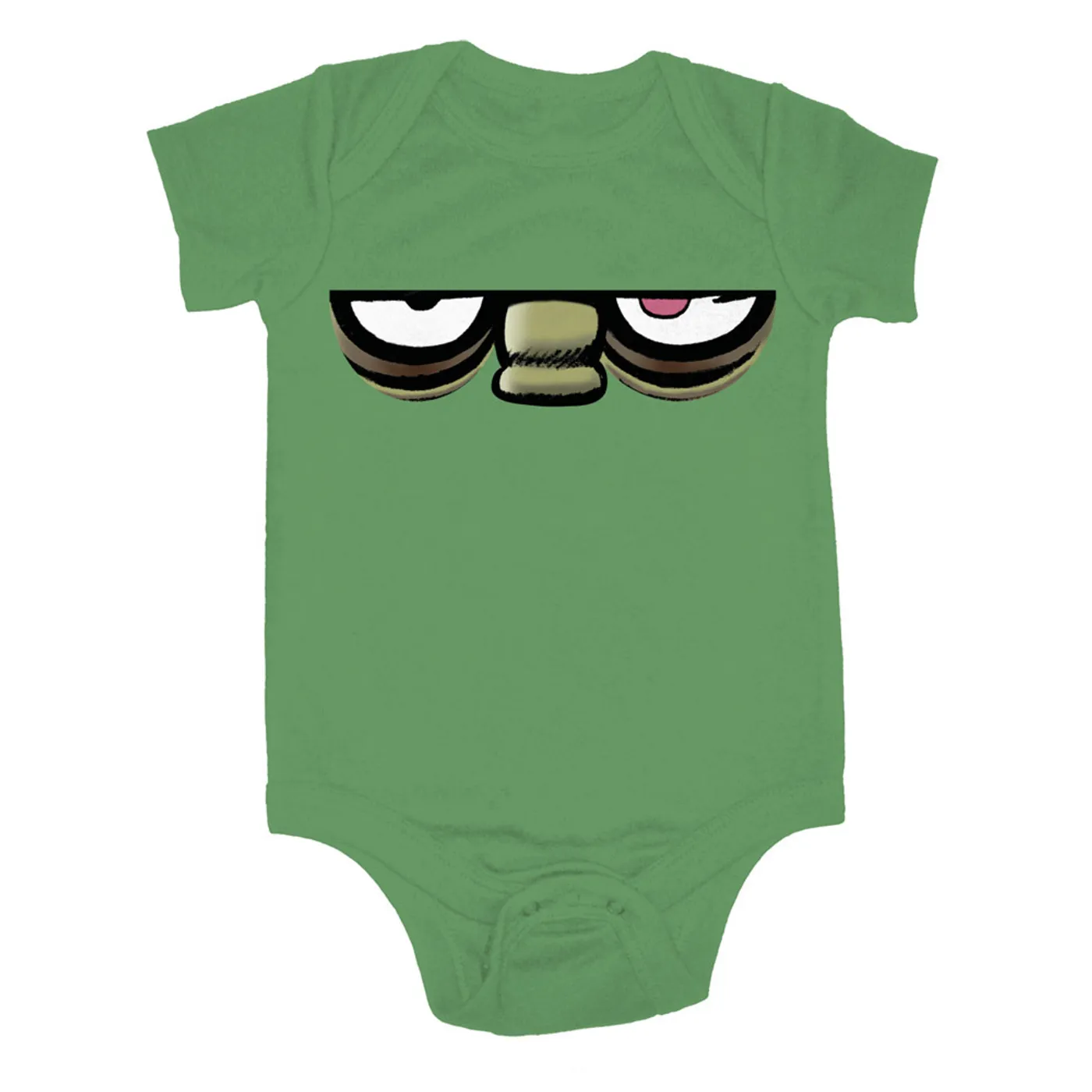 Gorillaz Murdoc Green Babygrow