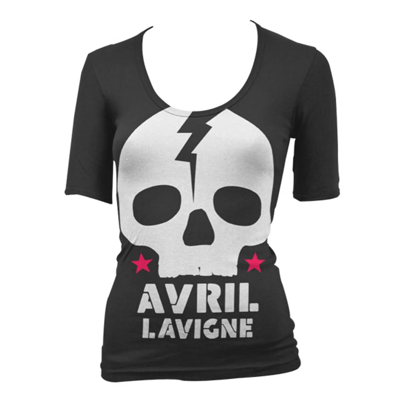Avril Lavigne Skull Junior T-Shirt