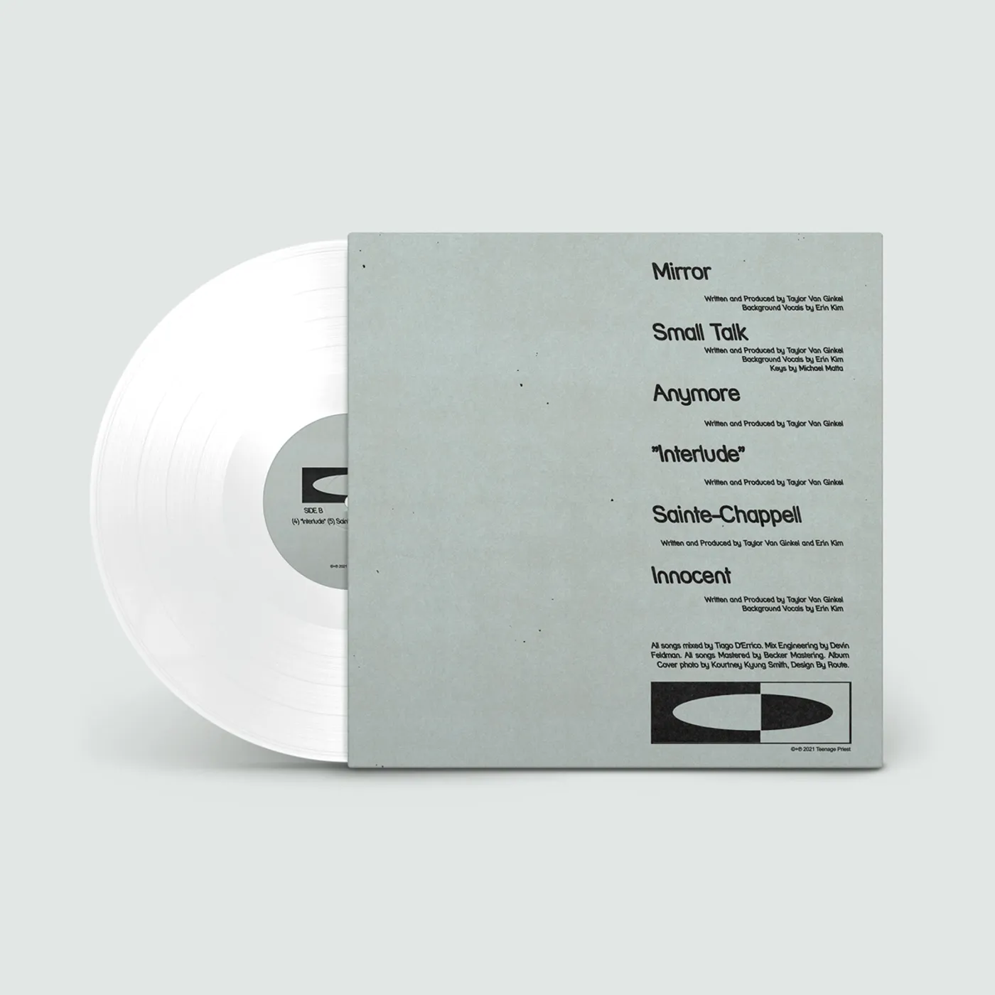 Teenage Priest Rhymes & Rhythms (Limited Edition White Vinyl)