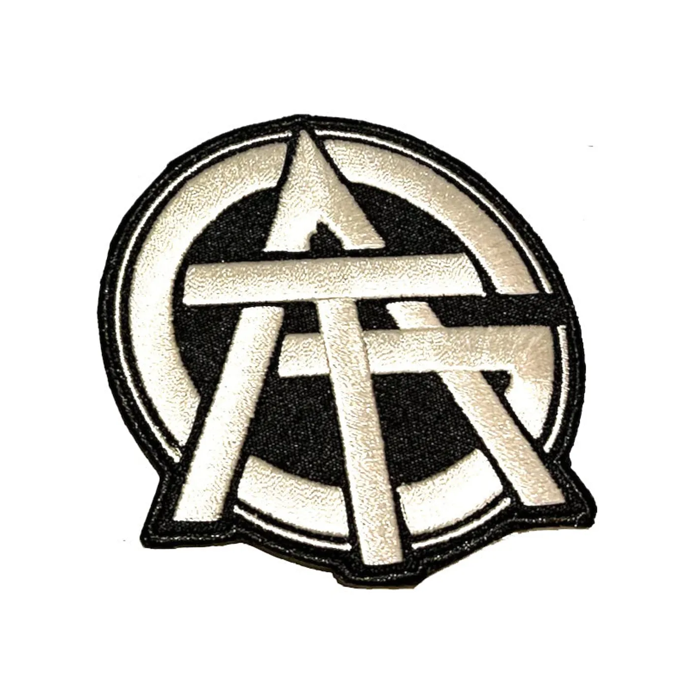 ALL GOOD THINGS - AGT CIRCLE PATCH (Black & White)