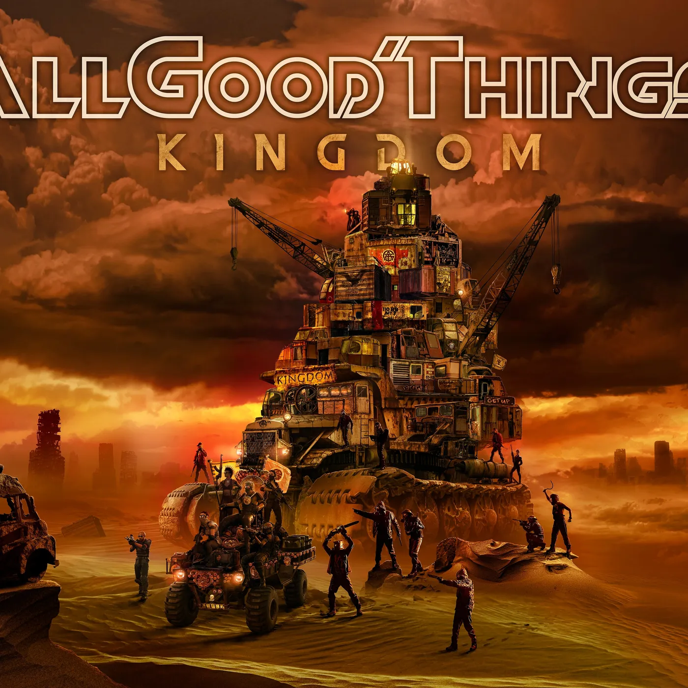 ALL GOOD THINGS - "KINGDOM" POSTER **SIGNED**