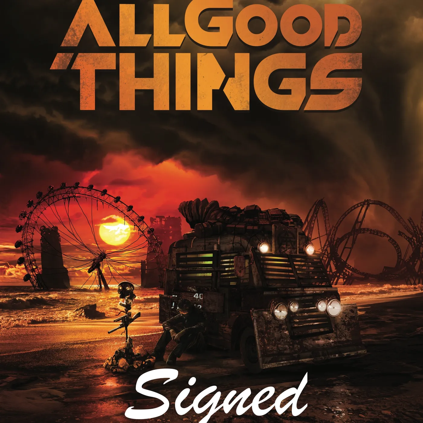 ALL GOOD THINGS - "SURVIVOR" POSTER **SIGNED**