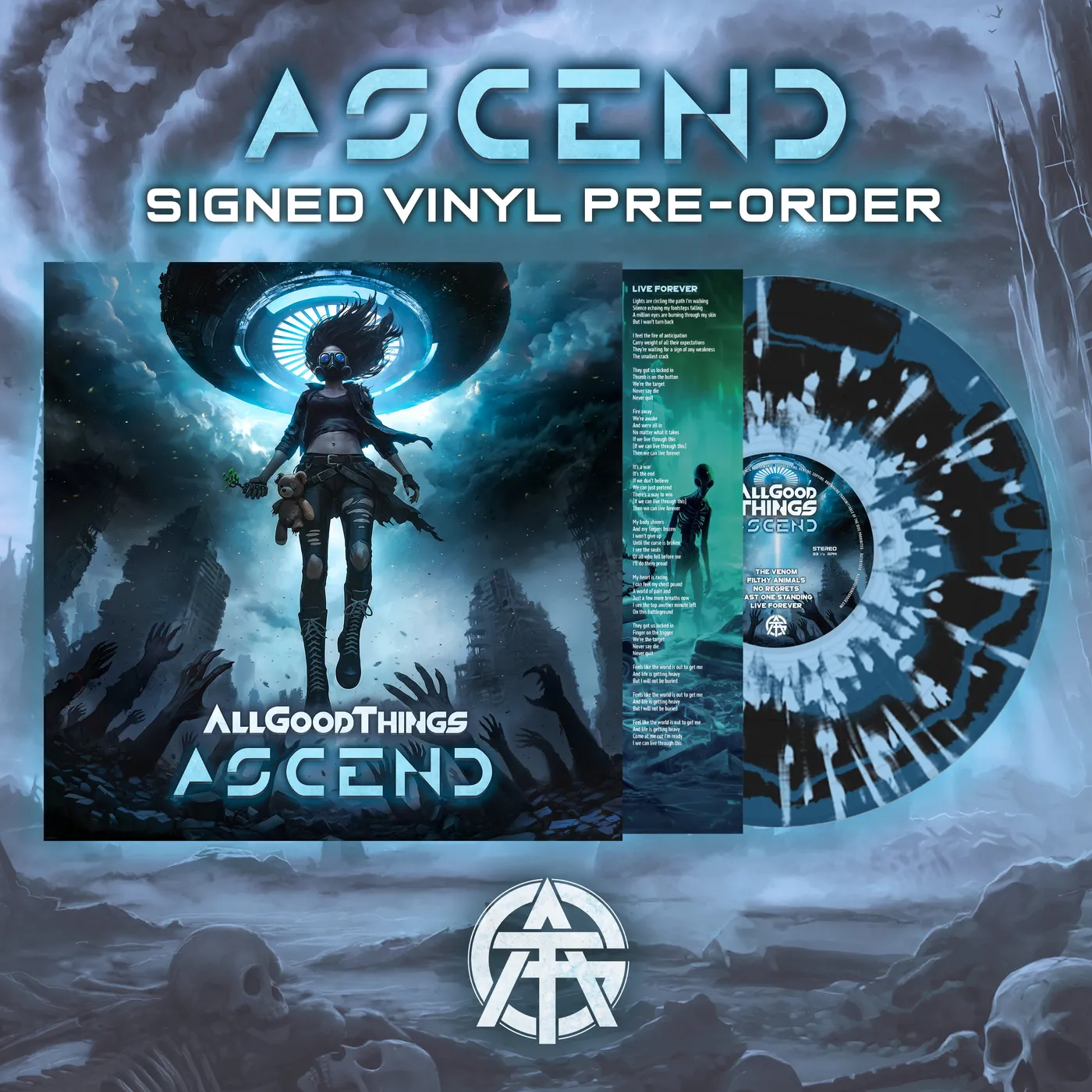 All Good Things ASCEND - "SIGNED" Limited Edition (Vinyl LP) - PRE ORDER