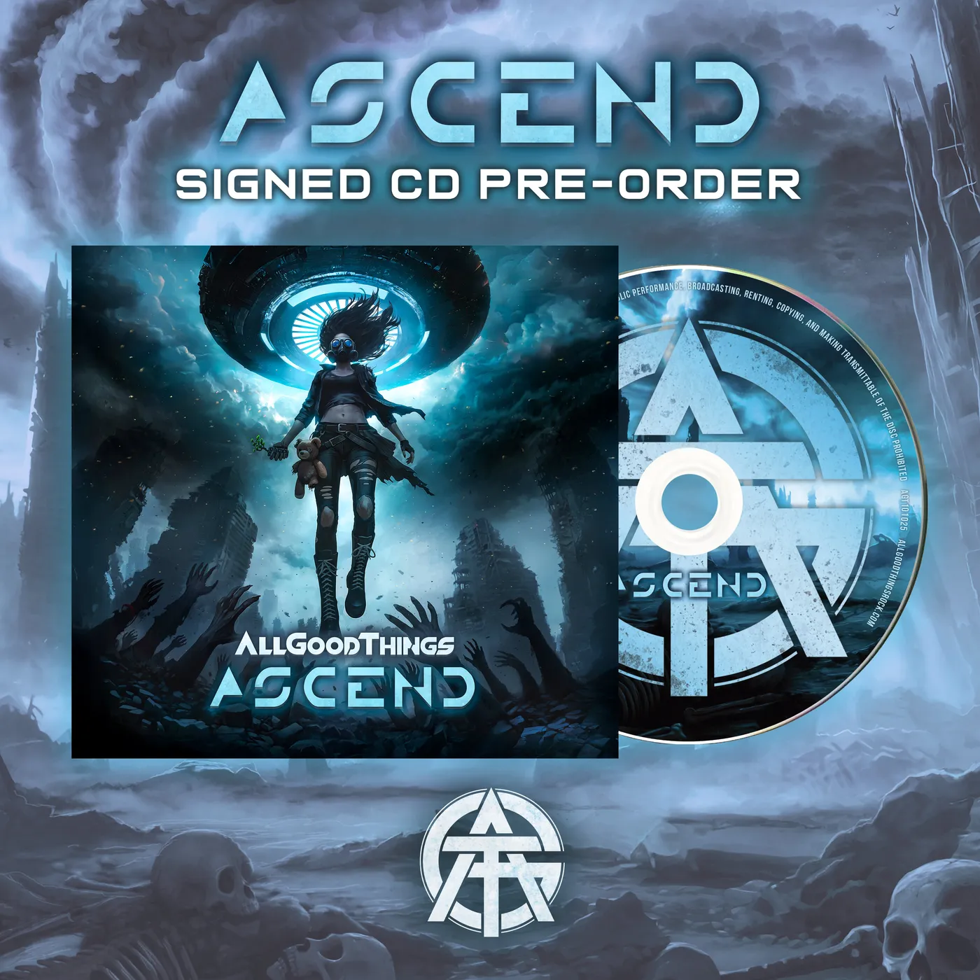All Good Things ASCEND - "SIGNED" (CD) - PRE ORDER