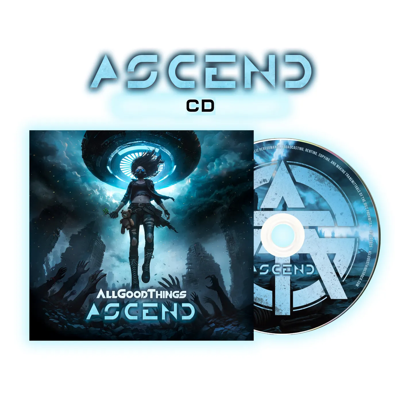 All Good Things ASCEND - CD + "SIGNED" Poster