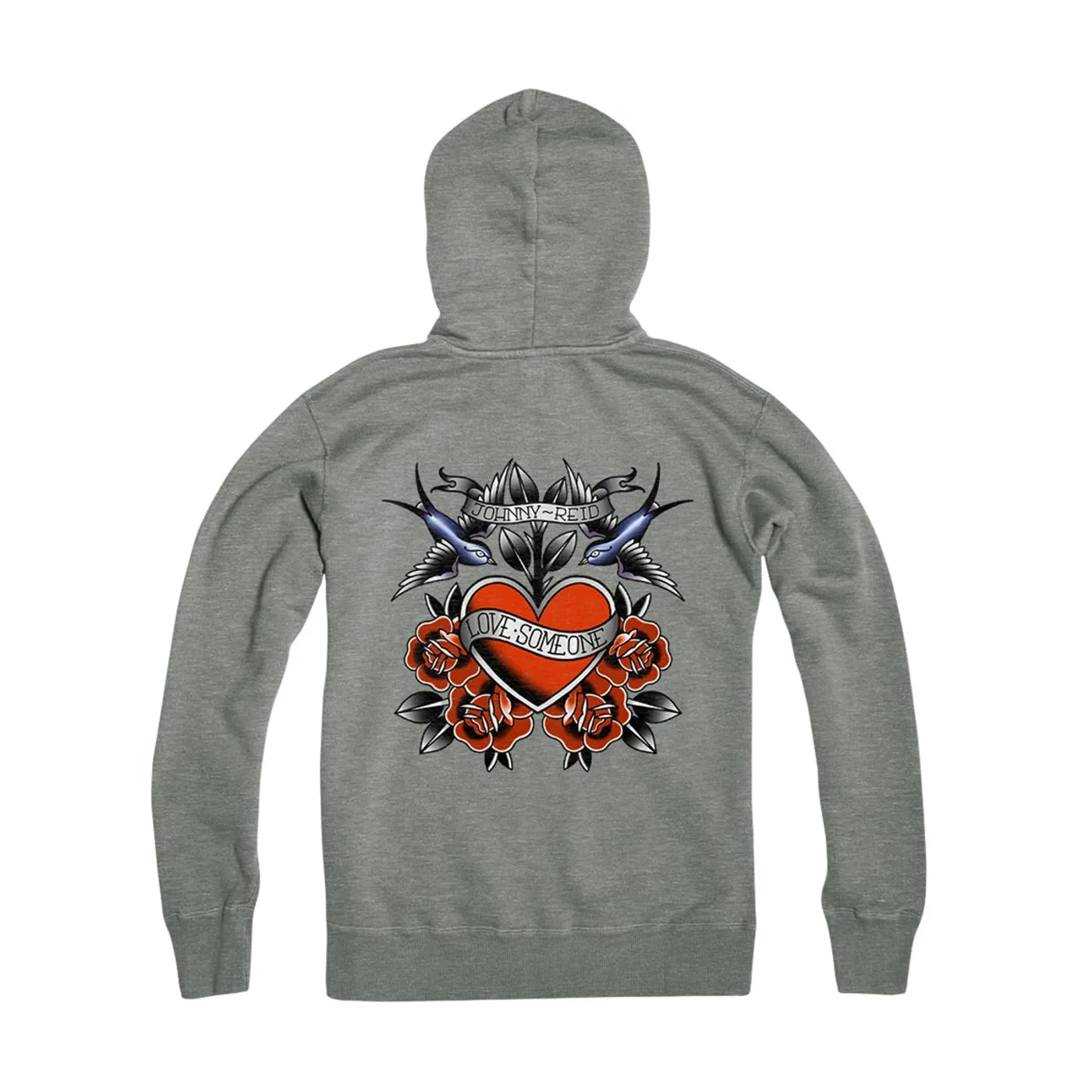 Johnny Reid Unisex Love Someone Tattoo Zip Hoodie