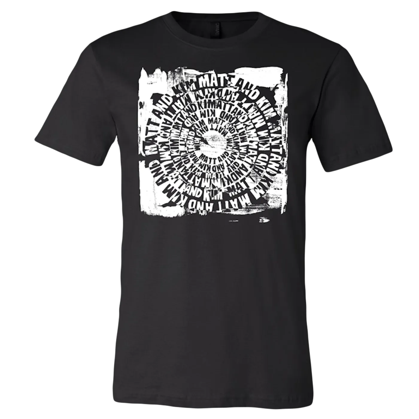 Matt and Kim SPRING 2018 SPIRAL TOUR TEE