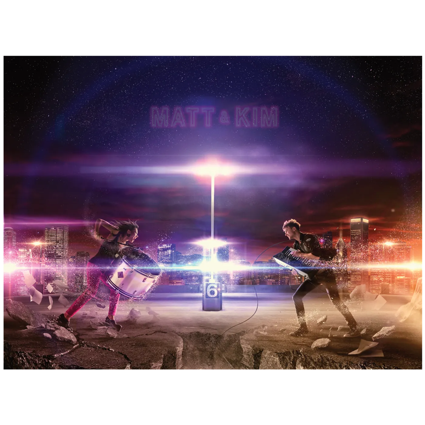 Matt and Kim Battle Poster (18x24)