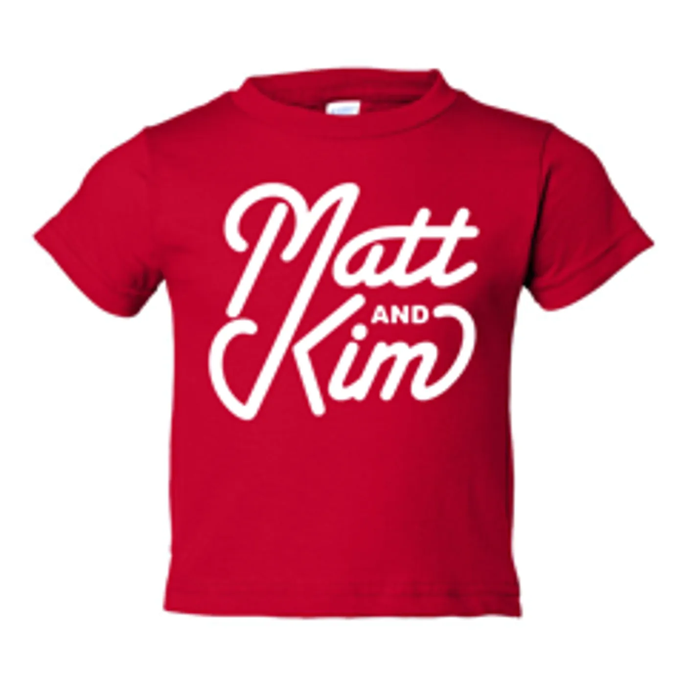 Matt and Kim Script Toddler Tee