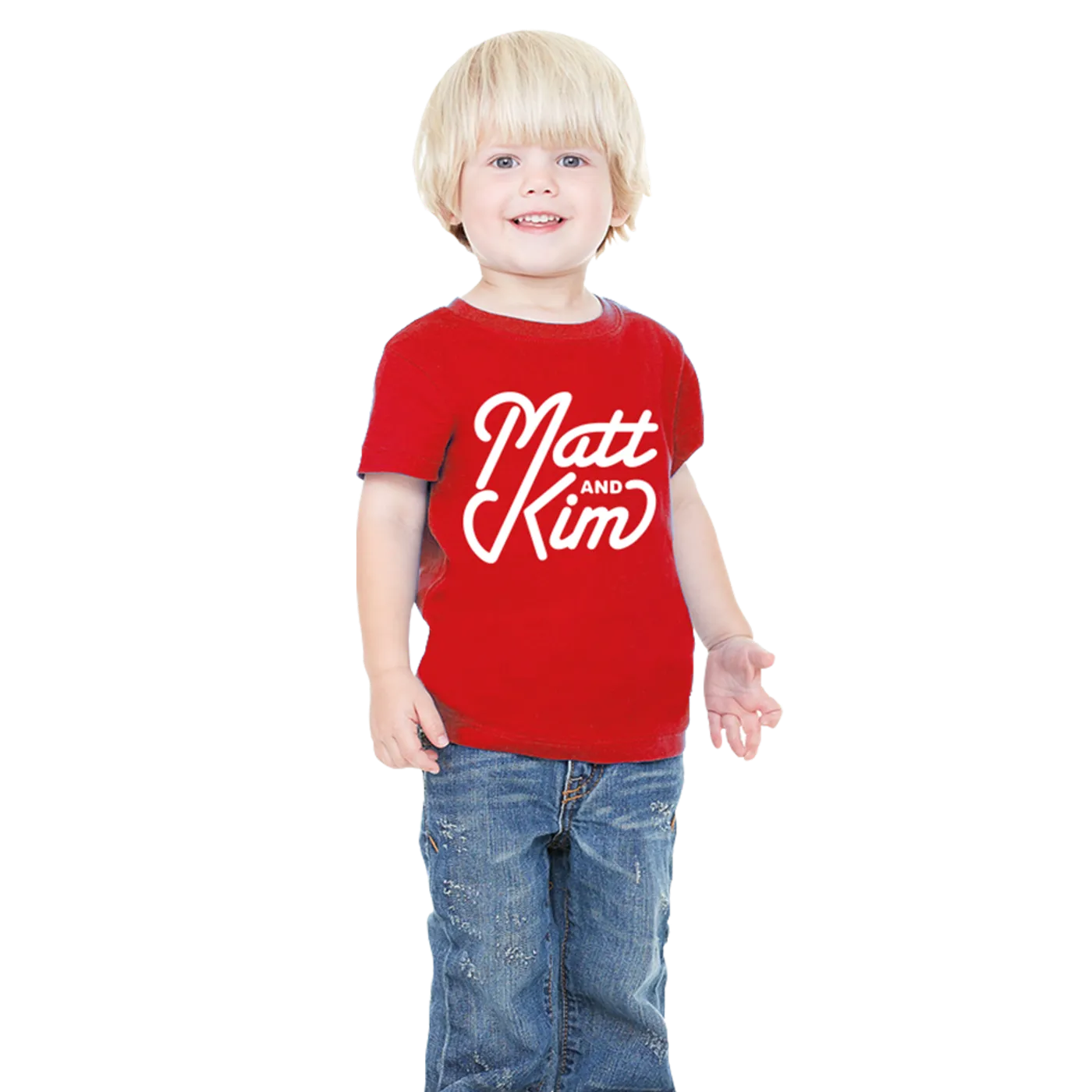 Matt and Kim Script Toddler Tee
