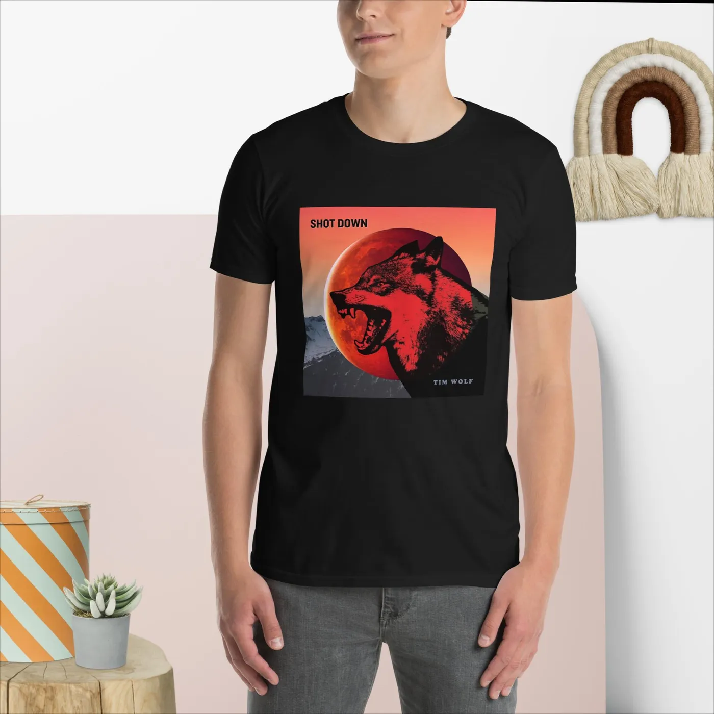 Tim Wolf Shot Down (Remix 2024) - Single T-Shirt Merch