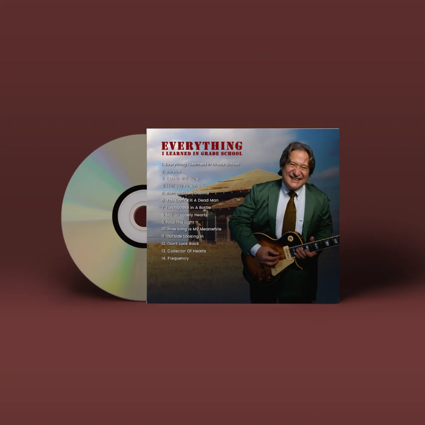 Tim Wolf "Everything I Learned in Grade School" - CD Album (Signed)
