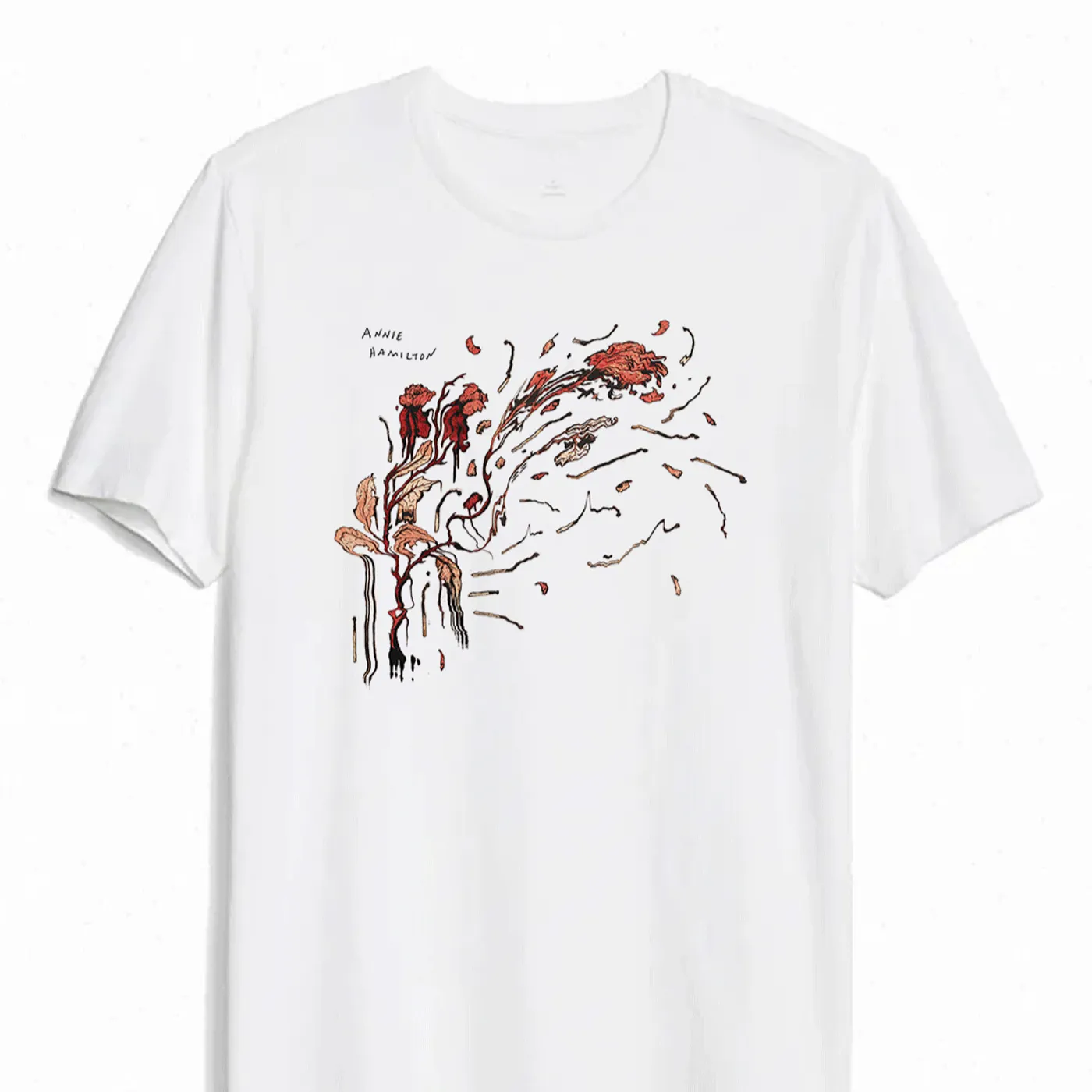annie hamilton Melting Matchstick tshirt
