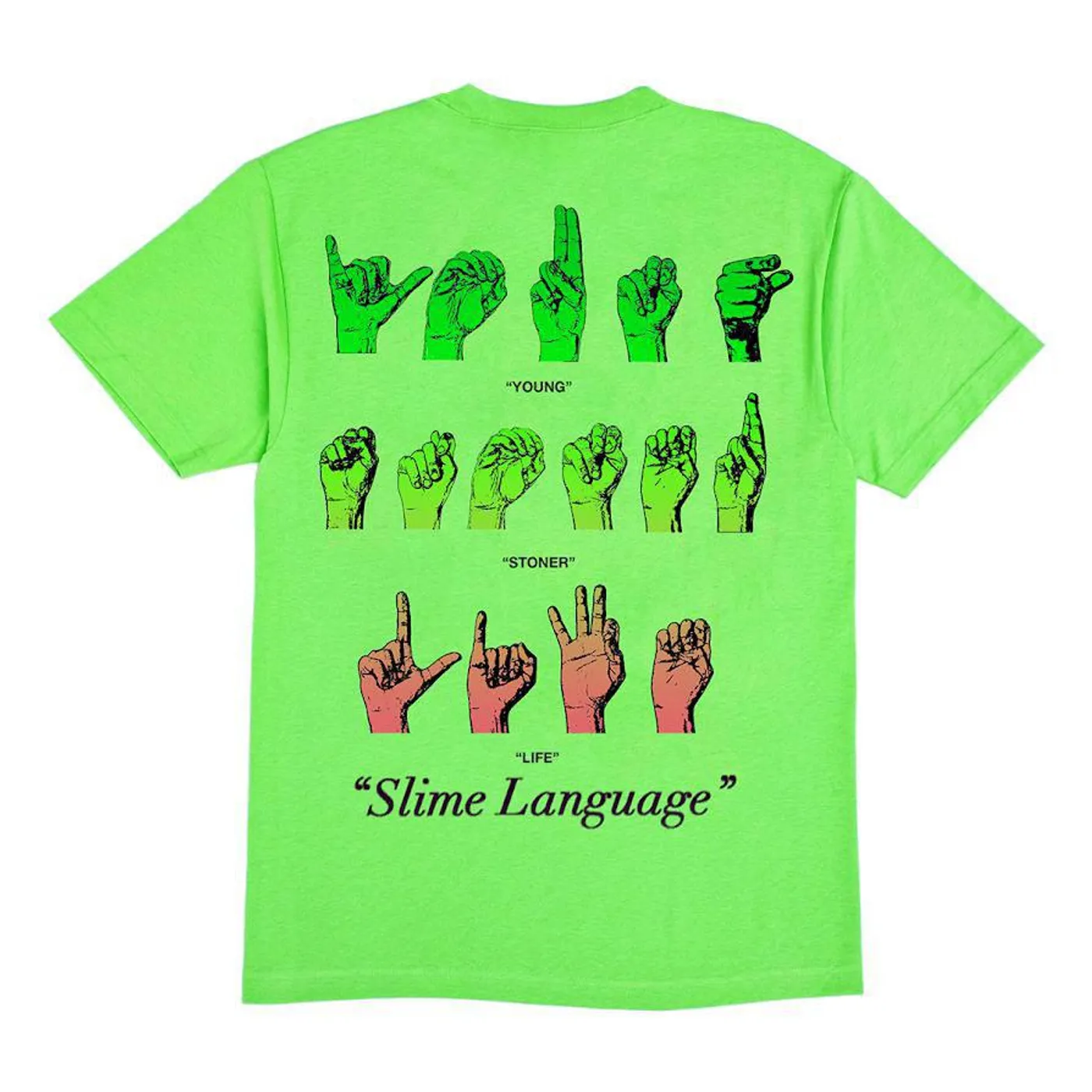 Young Thug Green YSL Slime Language T-Shirt + Slime Language Album Digital Download