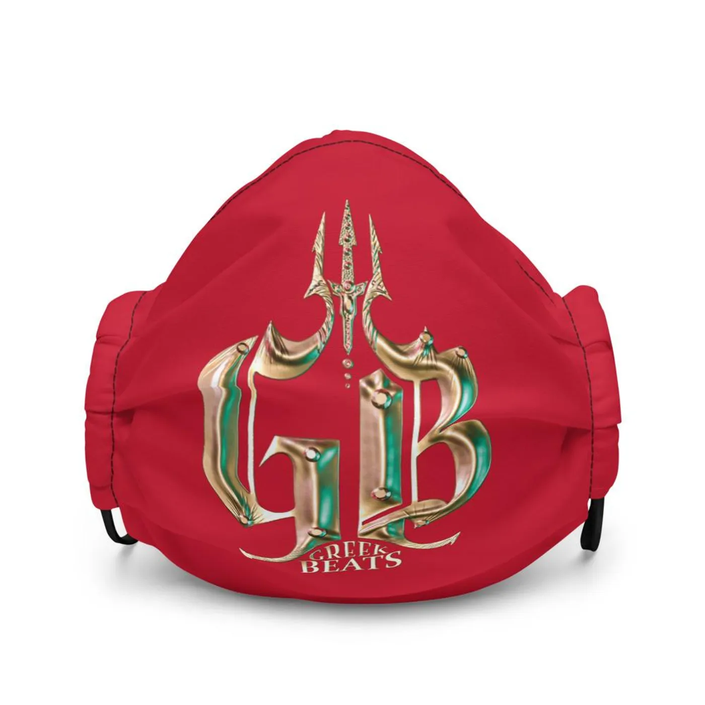 Jhakari Neptune Red Gold GB Premium face mask
