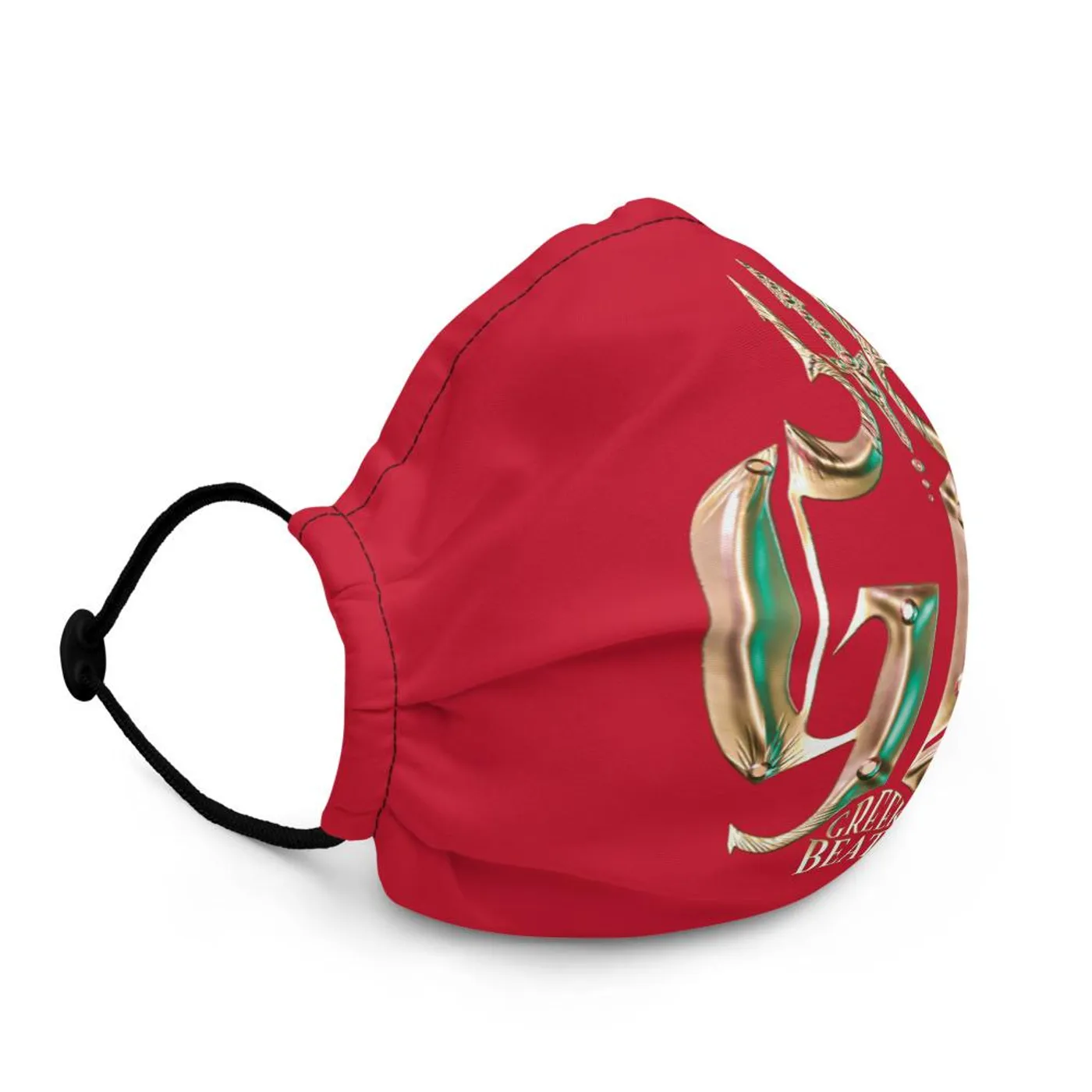 Jhakari Neptune Red Gold GB Premium face mask