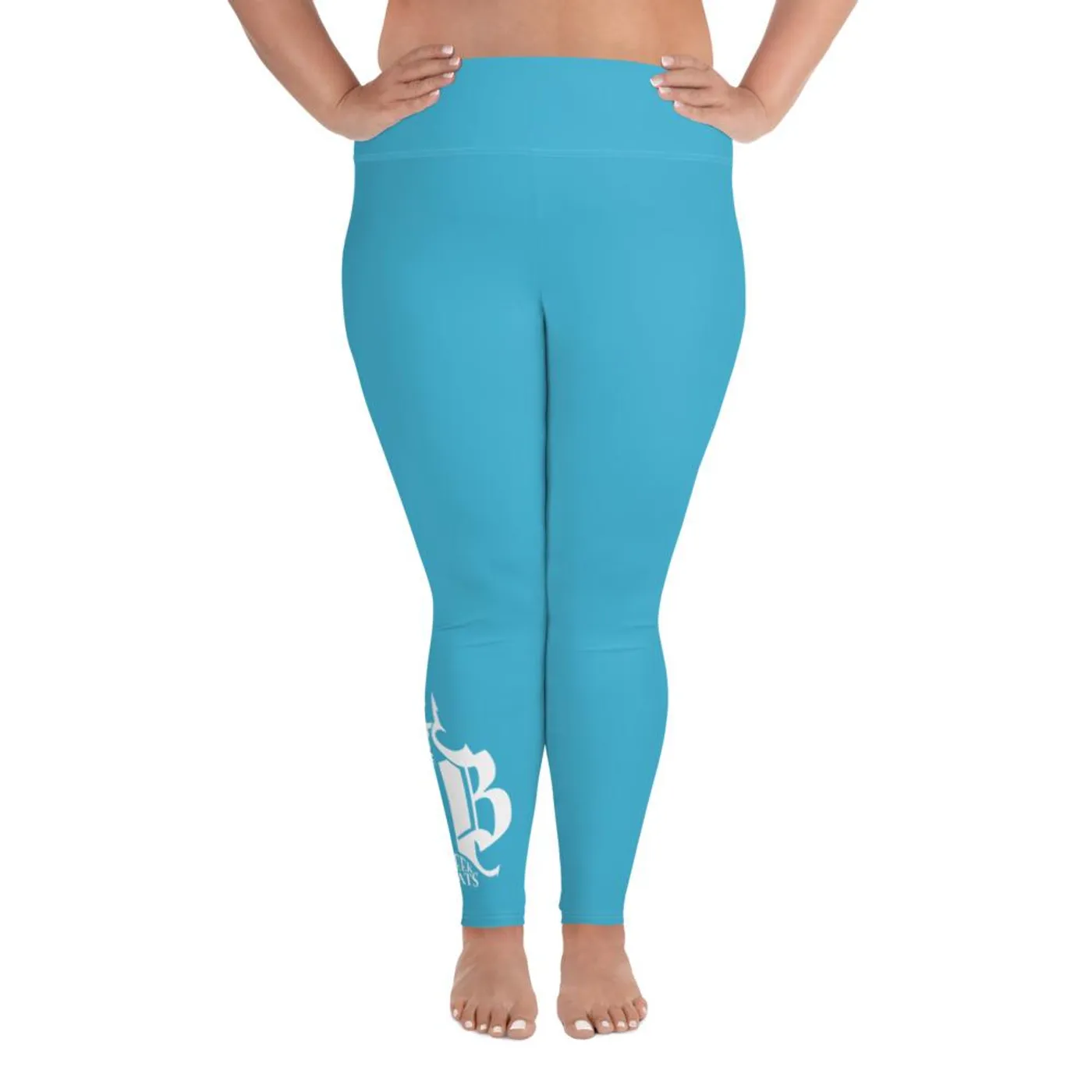 Jhakari Neptune Aqua Plus Size GB Leggings