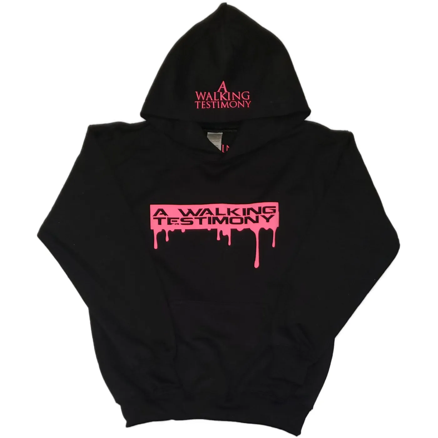 J Torah 3D Puff Custom Black Hoodie