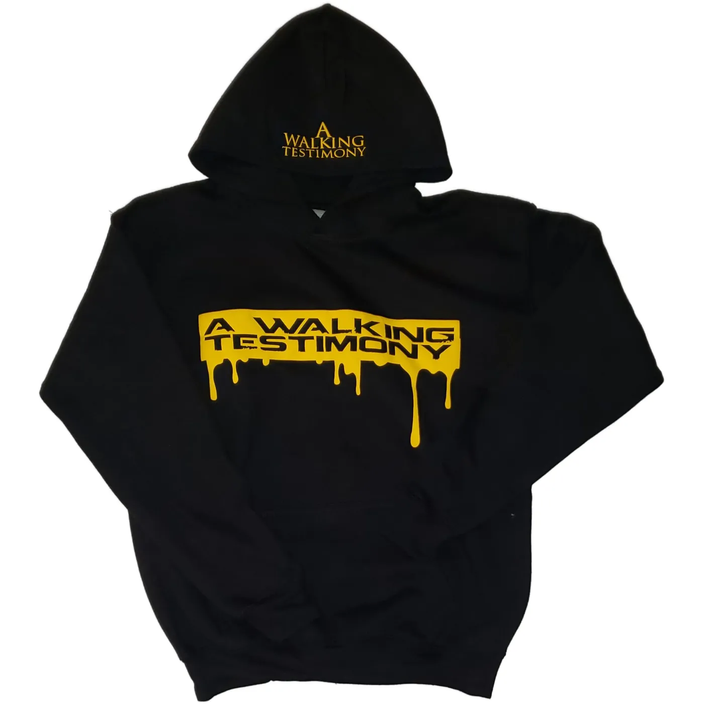 J Torah 3D Puff Custom Black Hoodie