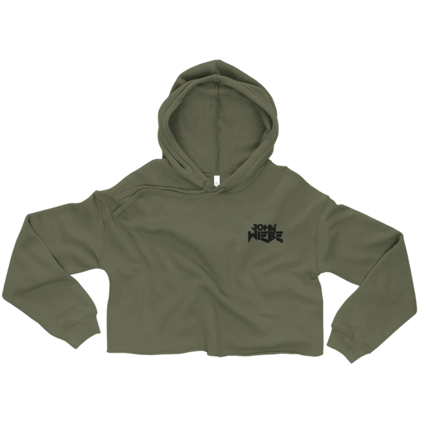John Wiebe Logo Women's Cropped Hoodie