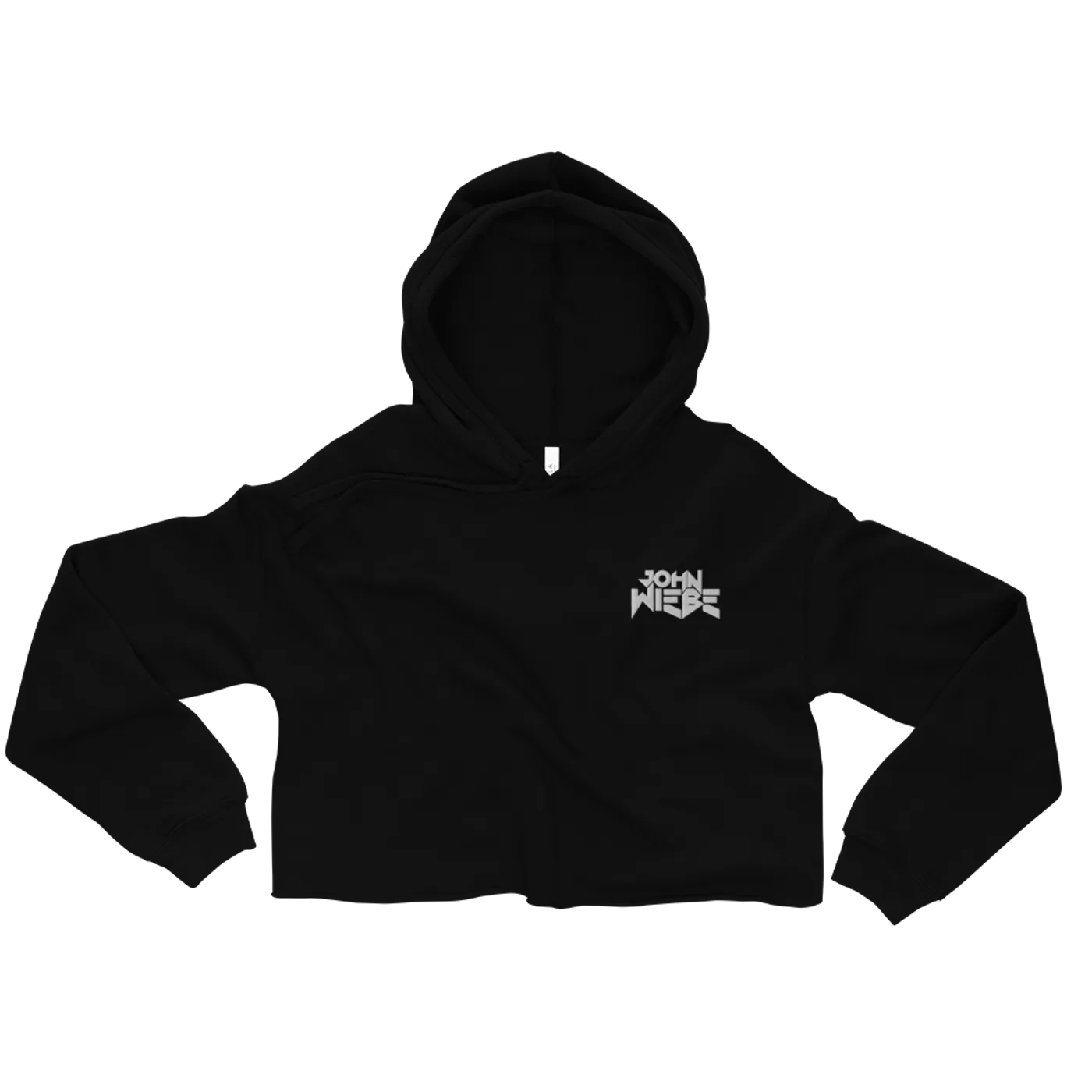 John Wiebe Logo Women's Cropped Hoodie
