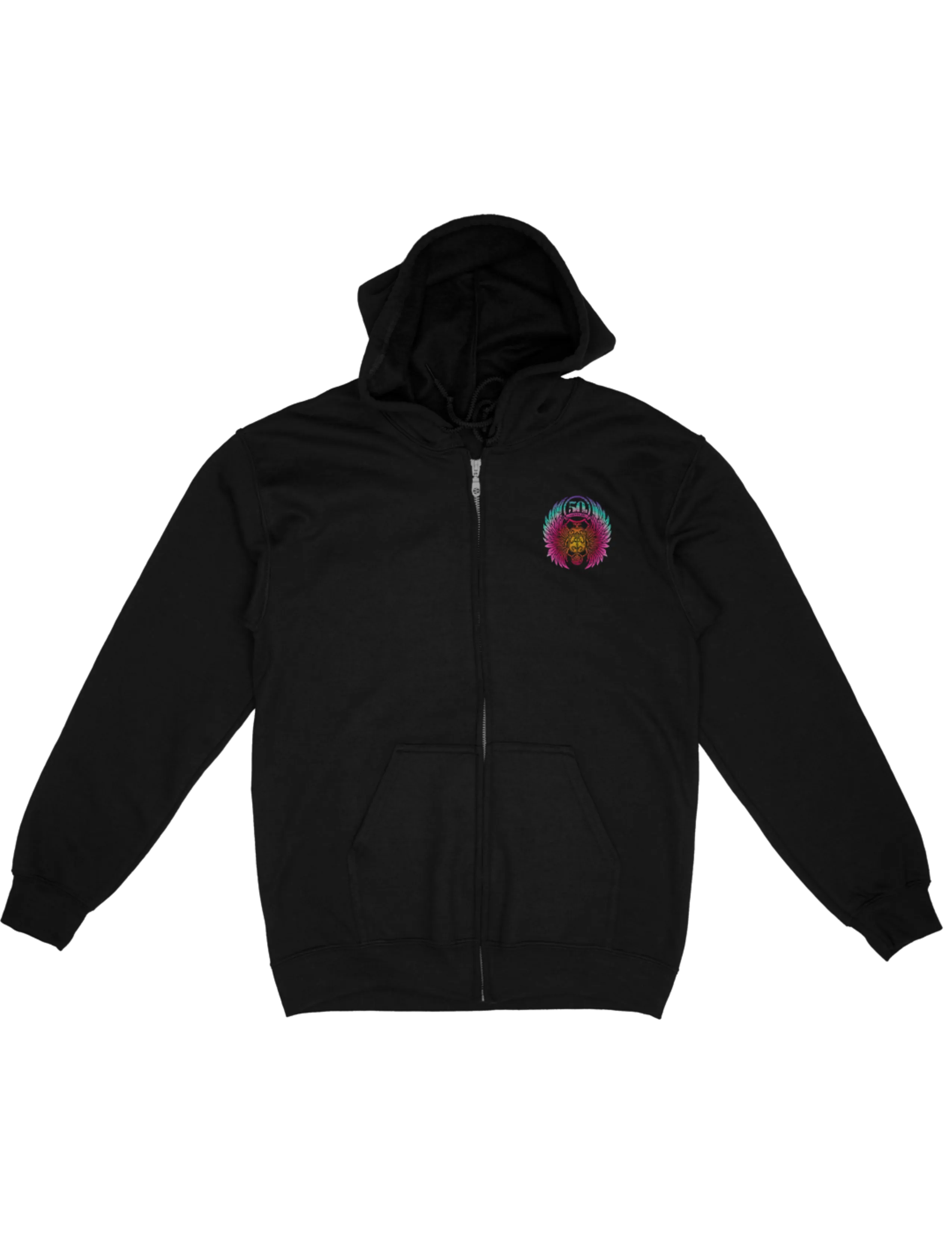 Black Freedom 1973-2023 Zip Up Hoodie