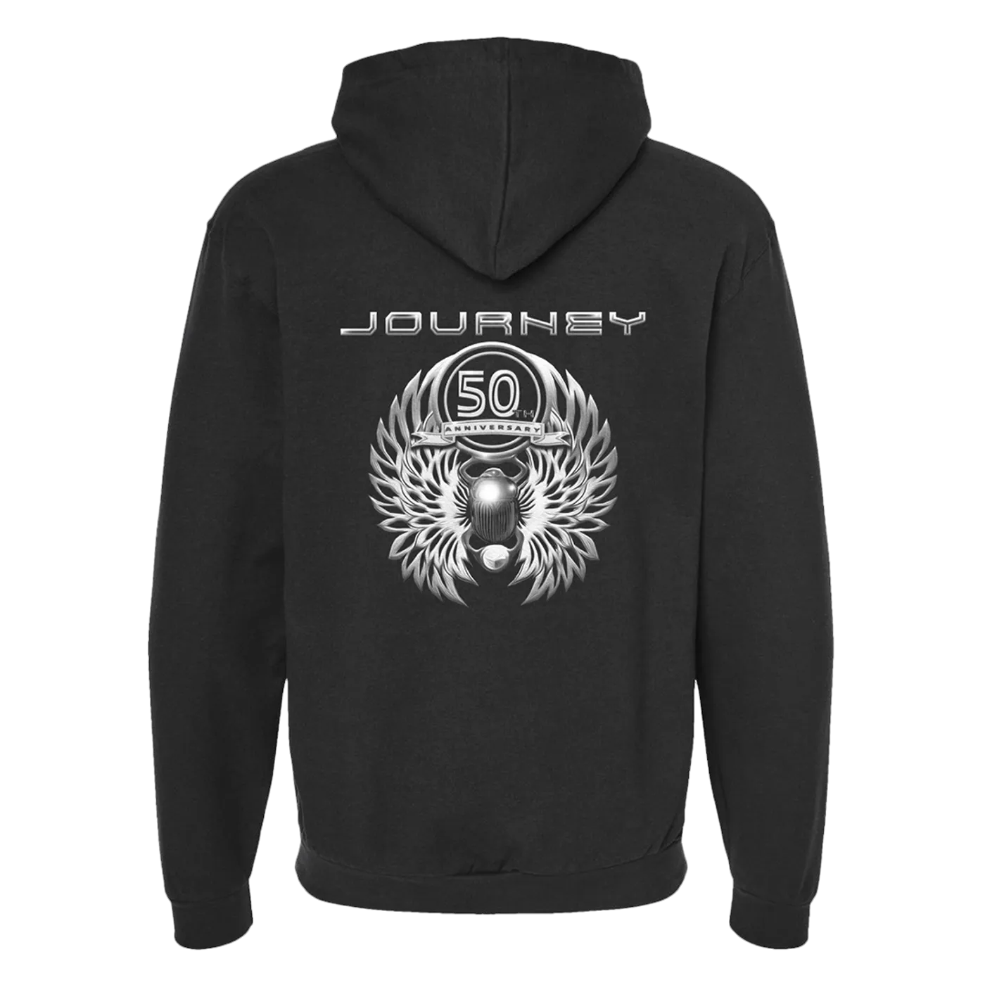 Journey Platinum Logo 50th Anniversary Zip Hoodie