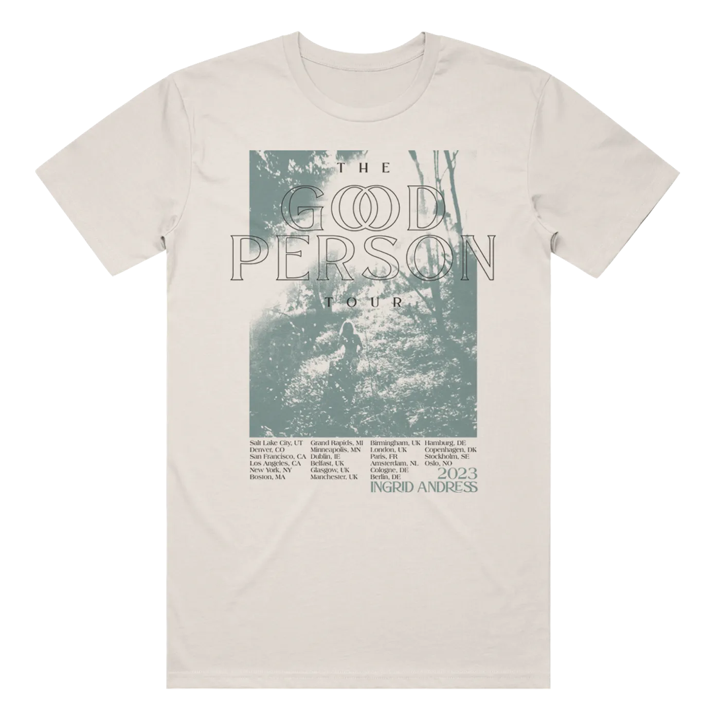 Ingrid Andress Flower Tour Tee