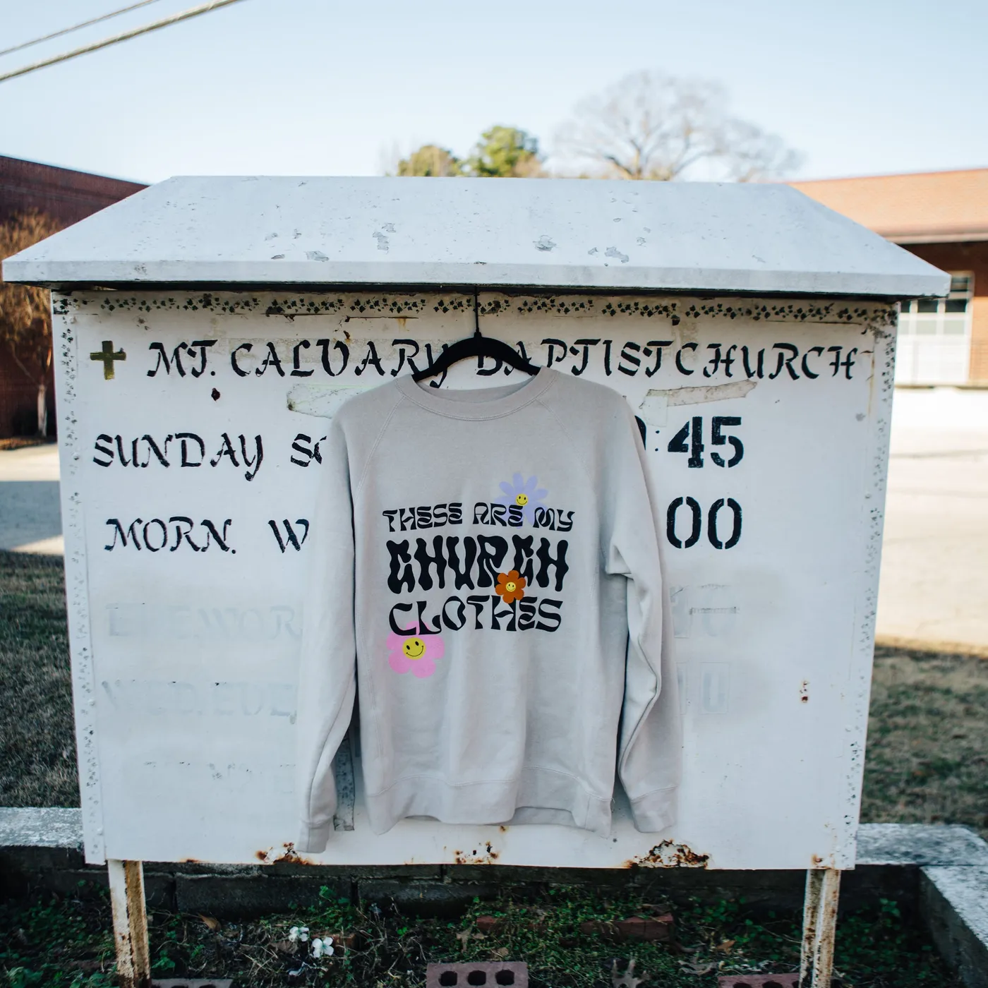 Lecrae These Are My Church Clothes Crewneck