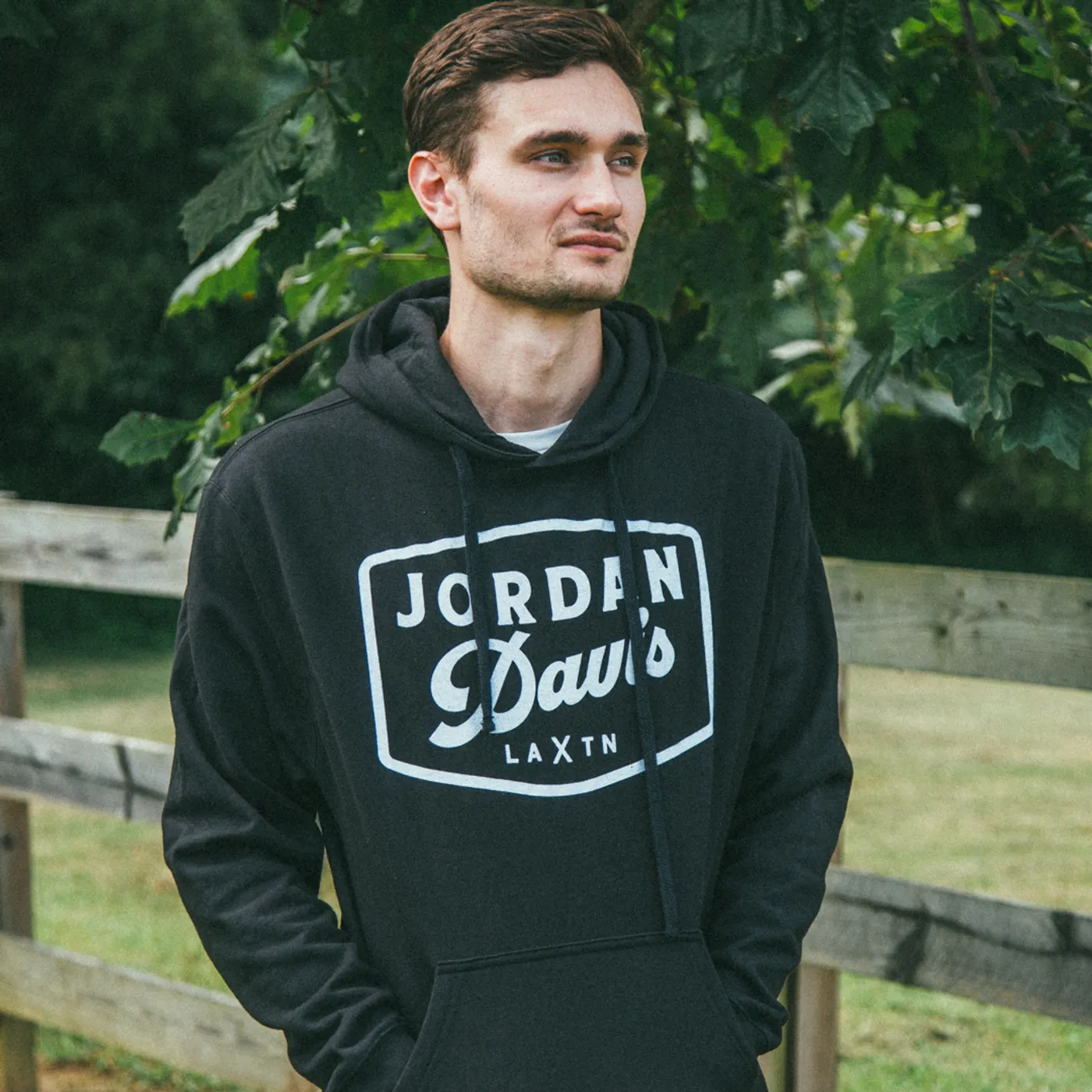 Jordan Davis LA x TN Black Hoodie