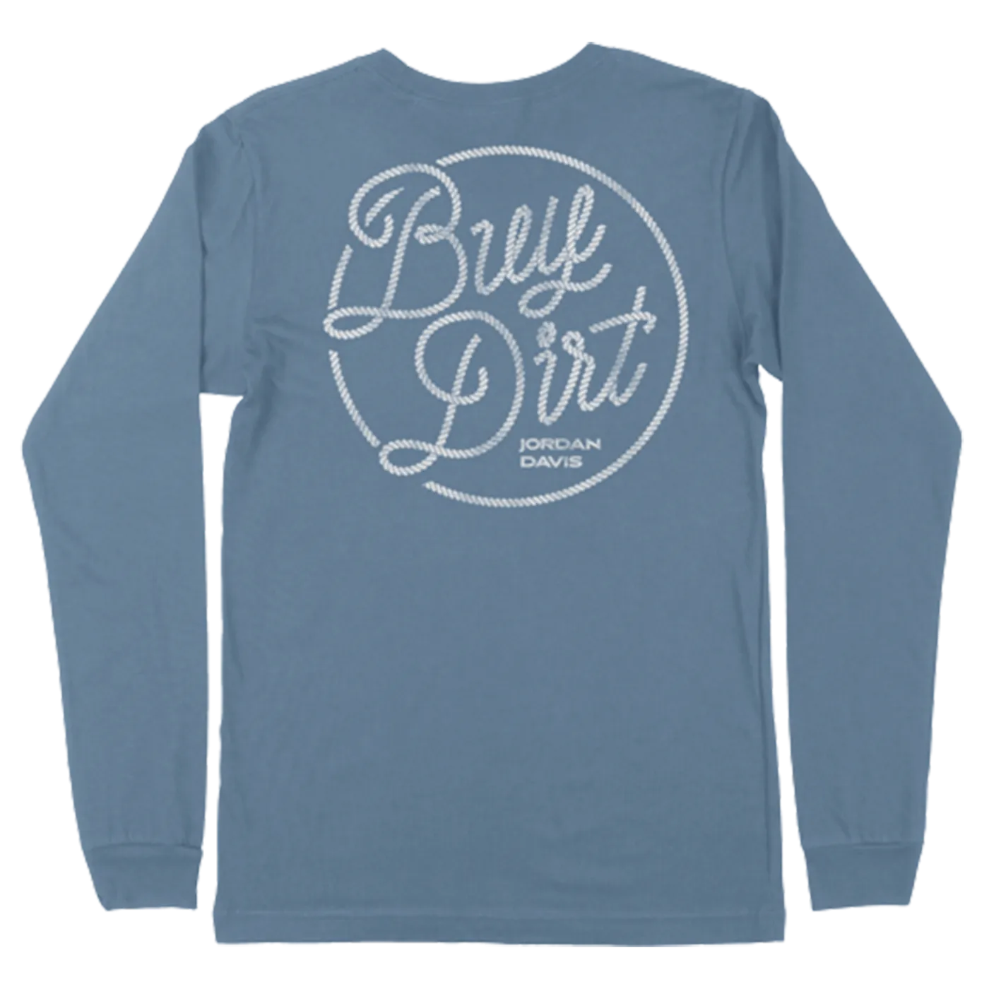 Jordan Davis Buy Dirt Rope Long Sleeve - Blue